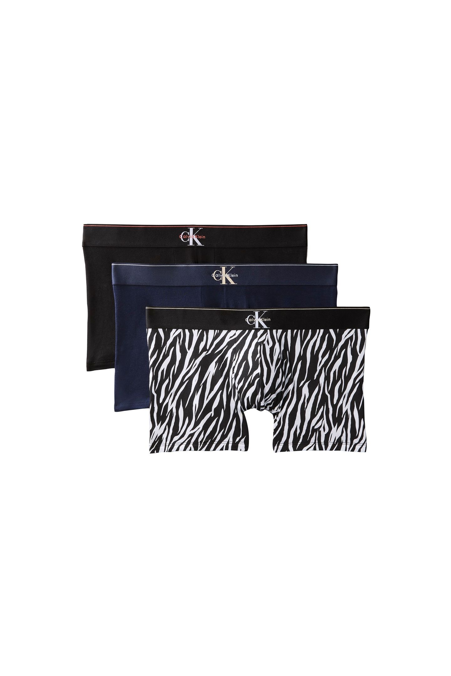 TRUNK 3-PACK BLACK W ACORN ORANGE/BIAS TIGER BL 1