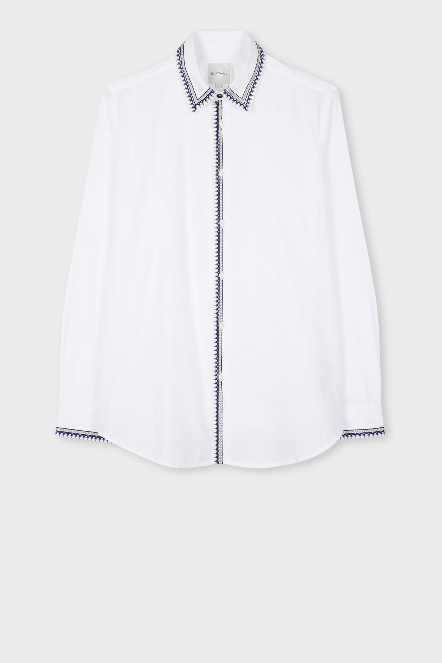MENS S/C REGULAR FIT SHIRT WHITE 4