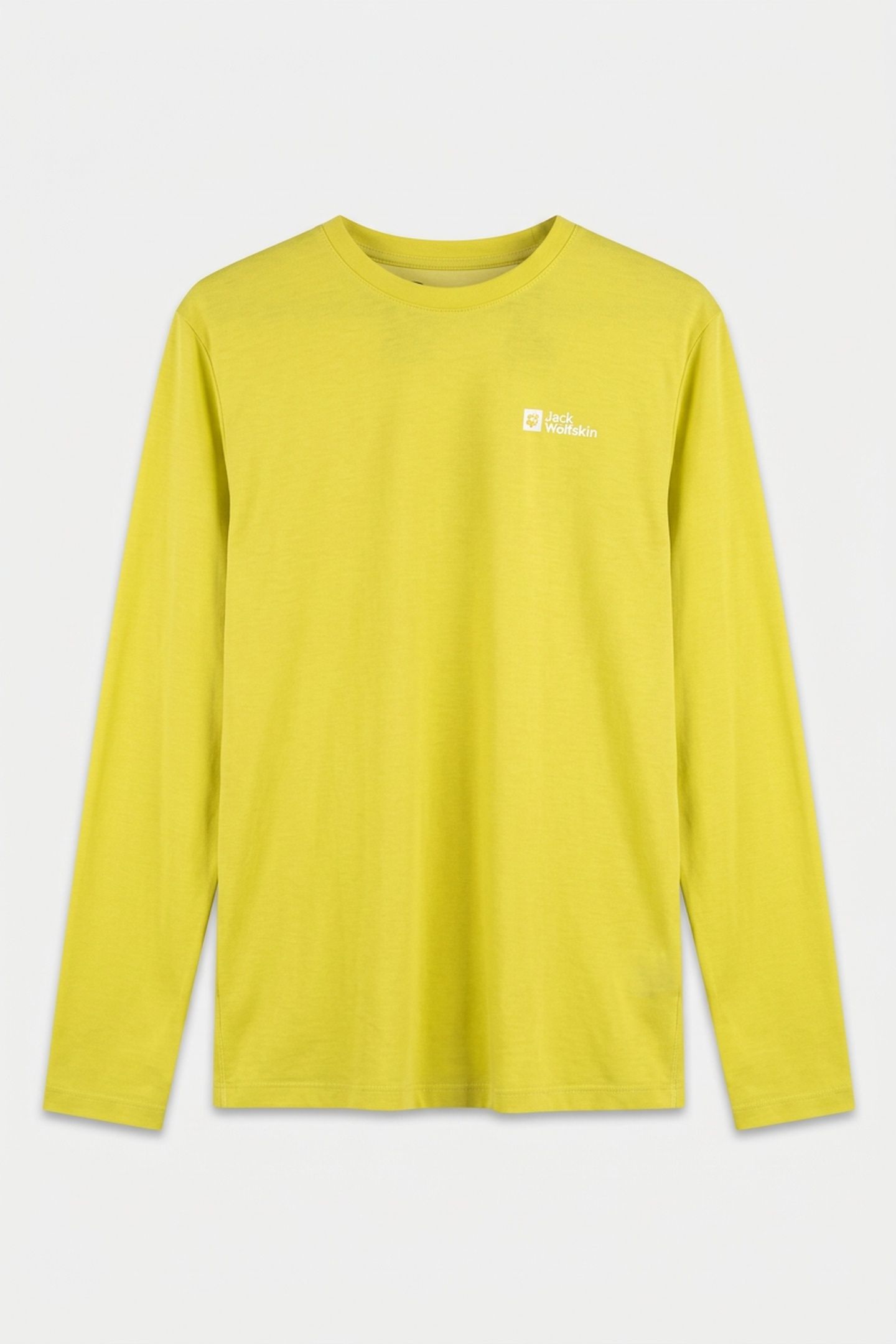 VONNAN T-SHIRT LONG SLEEVE CHARTREUSE 3