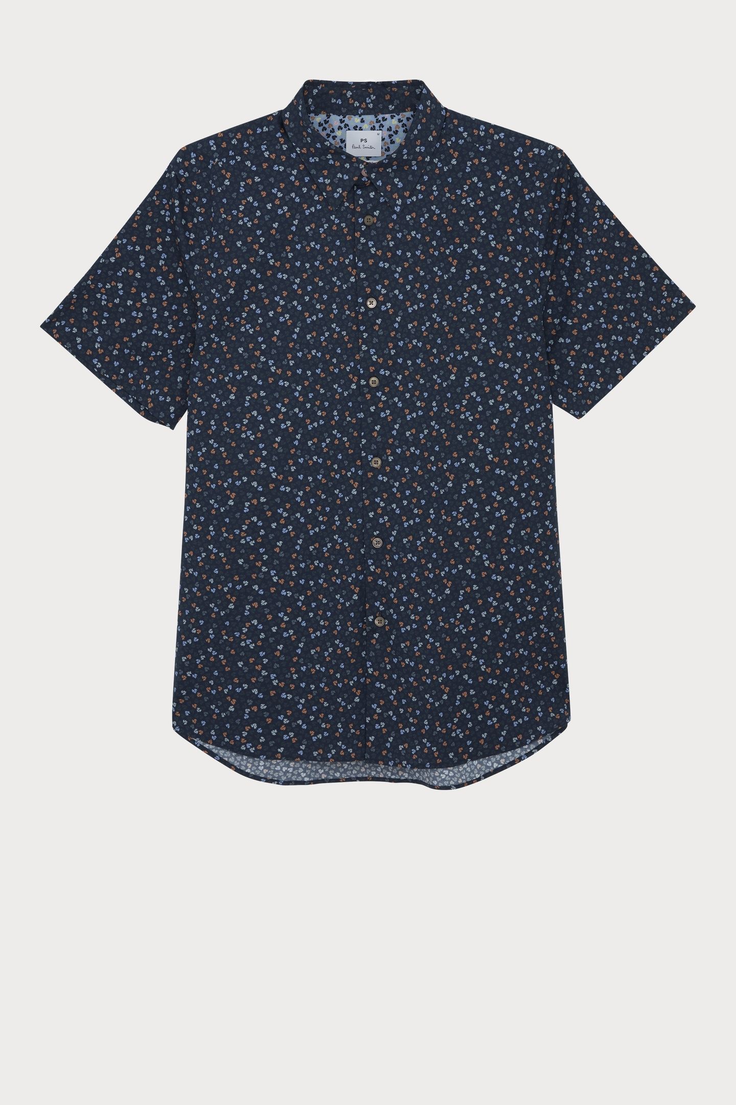 MENS SS TAILORED FIT SHIRT VERY DARK NAVY 3