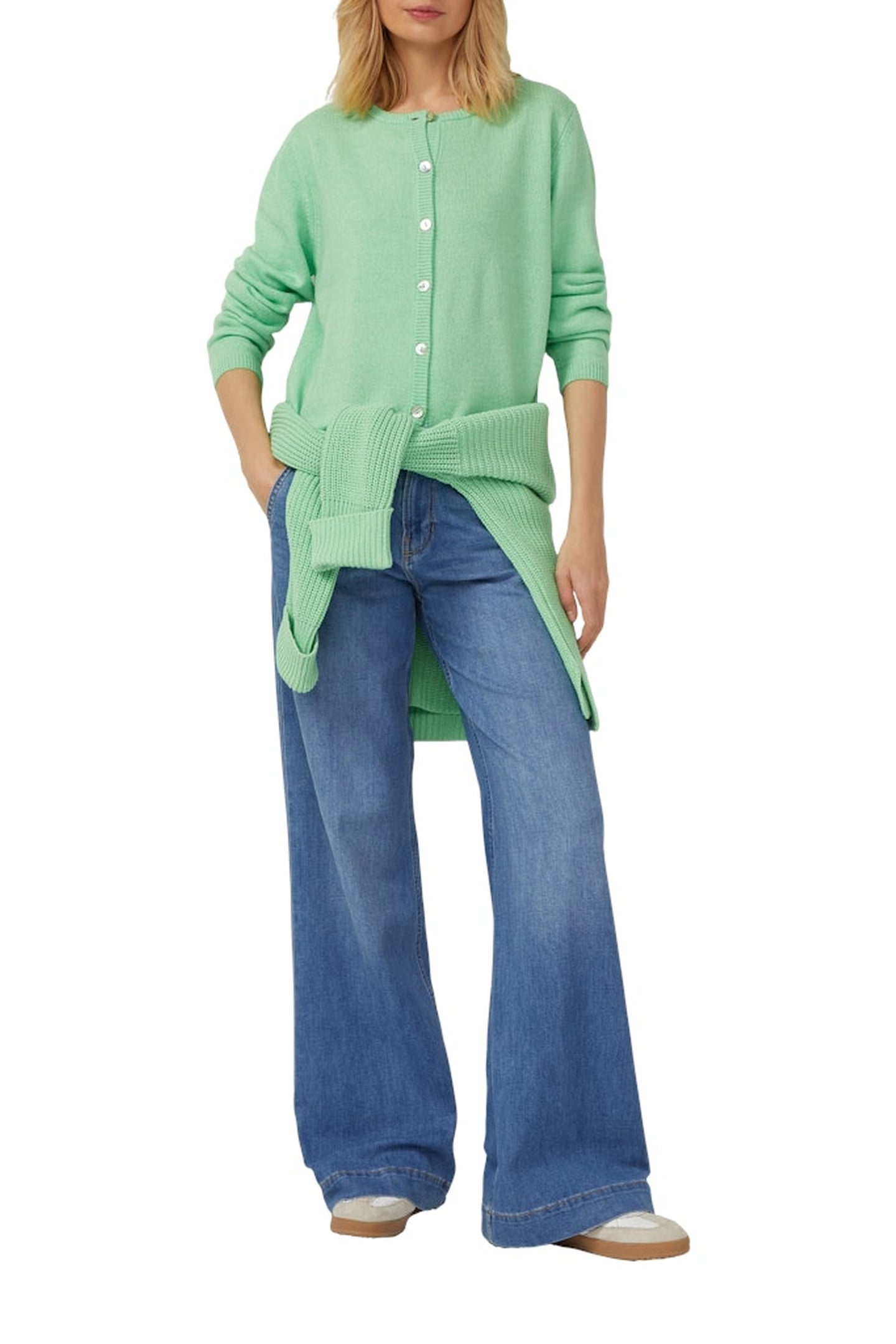 S.OLIVER CARDIGAN GREEN 2