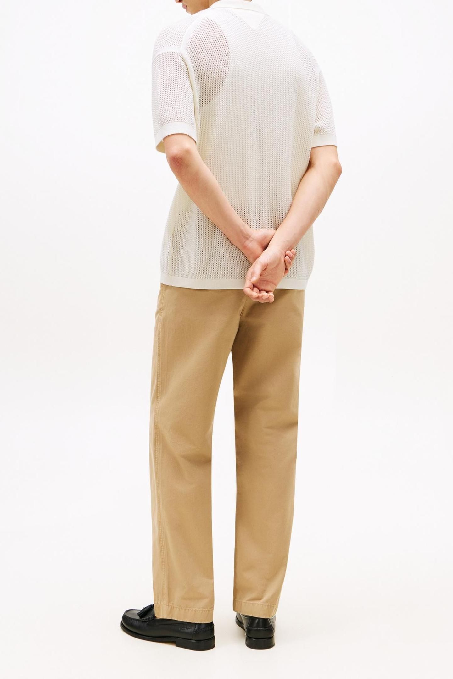 STRUCTURE OPEN KNIT IVORY PETAL 3