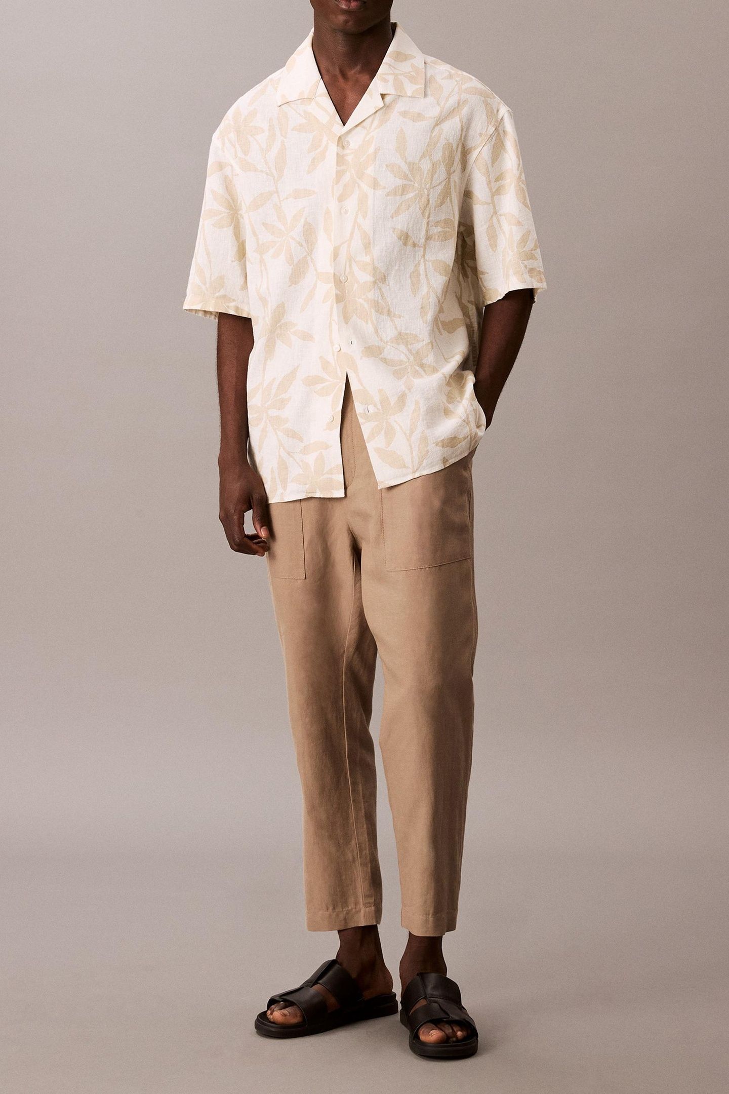 SS CAMP COLLAR SHIRT PISTACHIO SHELL 3