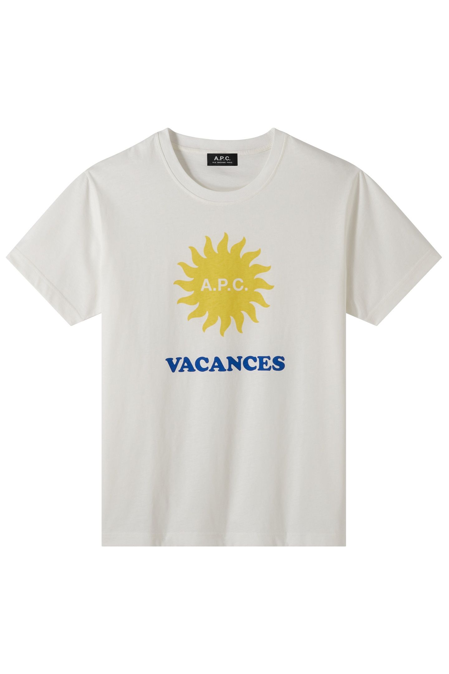 UNISEX T-SHIRT VACATION WHITE 2