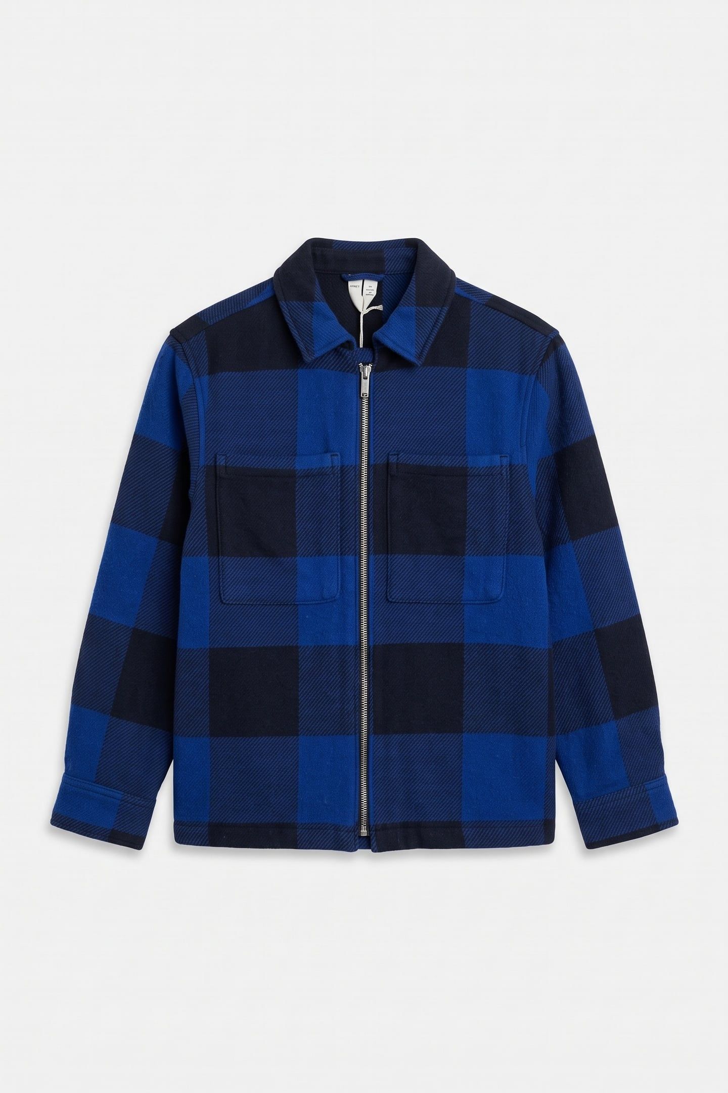 LUCAS ZIP SHIRT BLUE 2