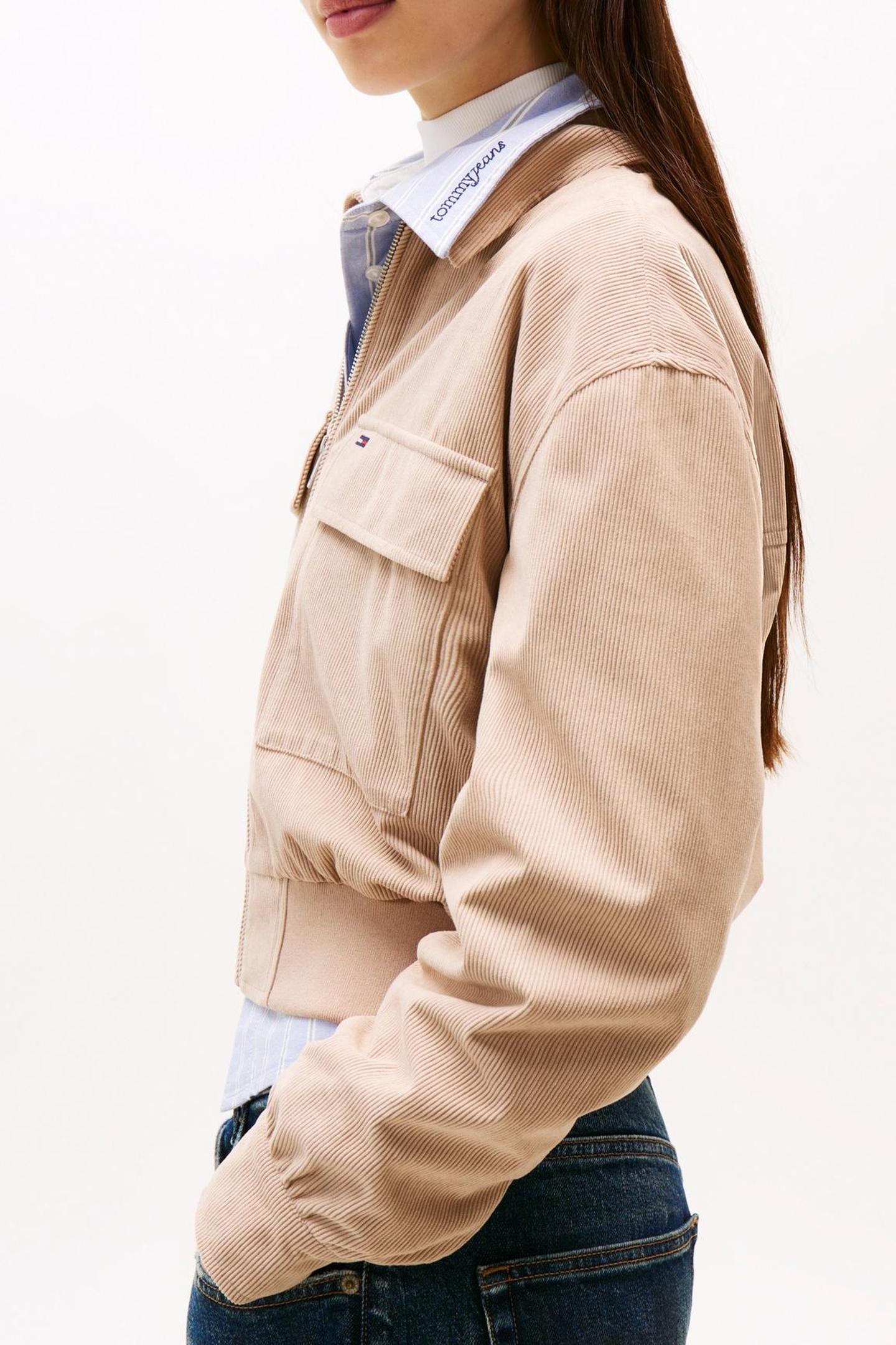 TJW CORD COACH JACKET MALTED MILK 4