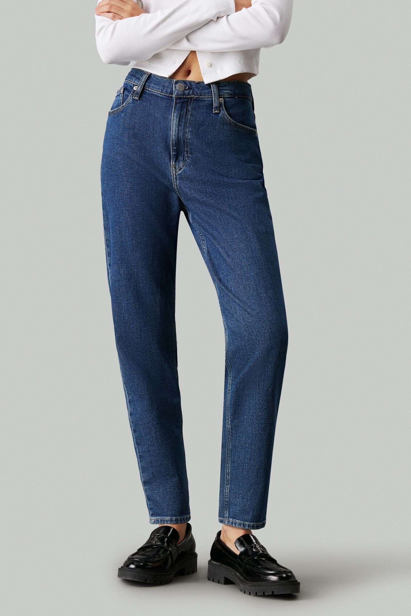 MID RISE SKINNY DENIM LIGHT 1
