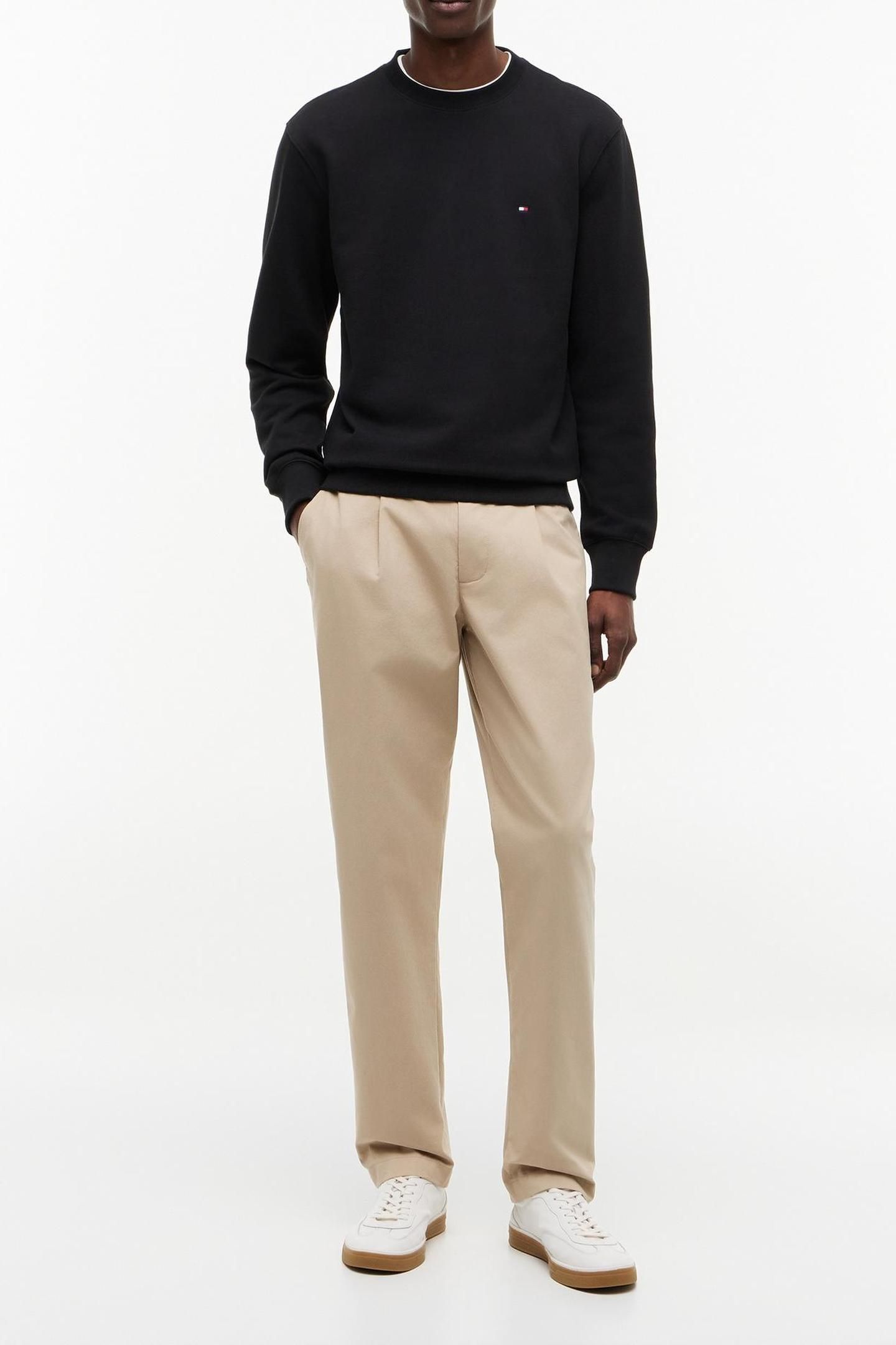 ESSENTIAL TERRY CREW BLACK 3