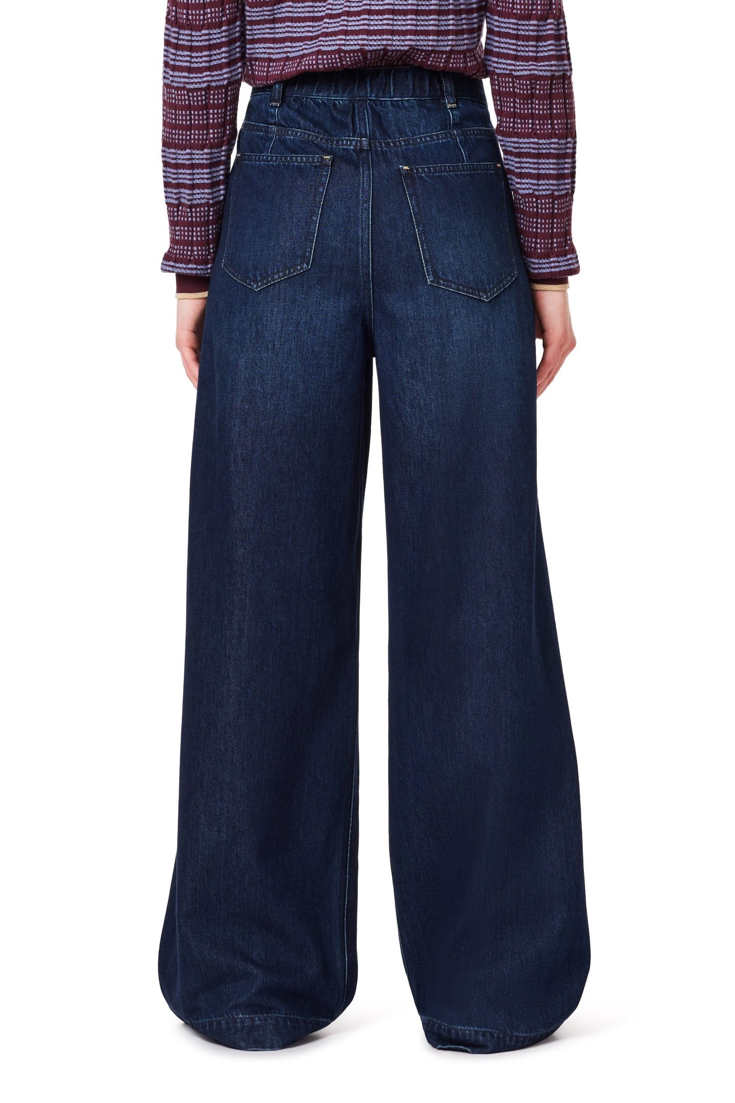 WIDE DENIM TROUSER RINSE 2
