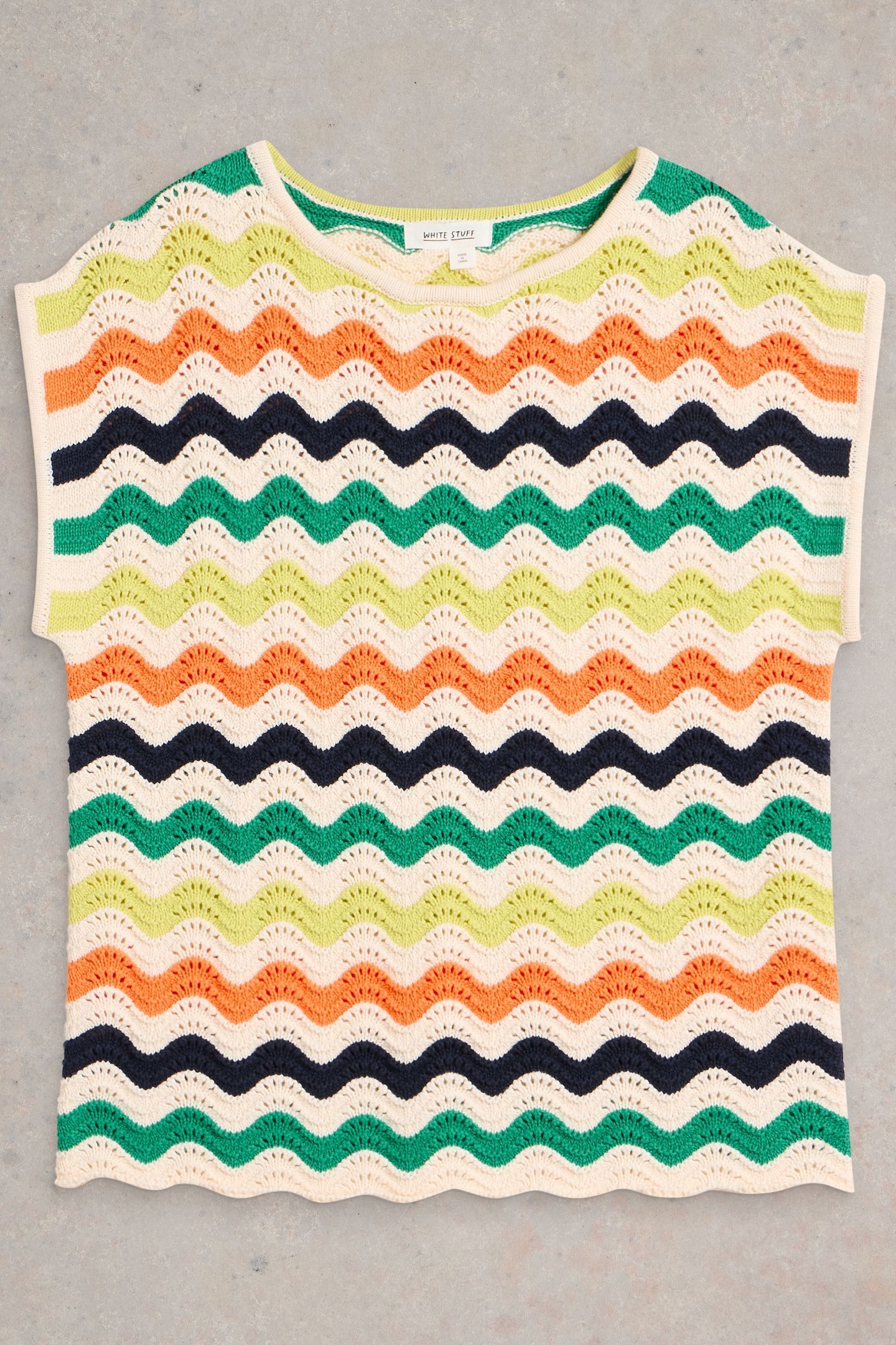CALYPSO TEE WHITE MULTI 3