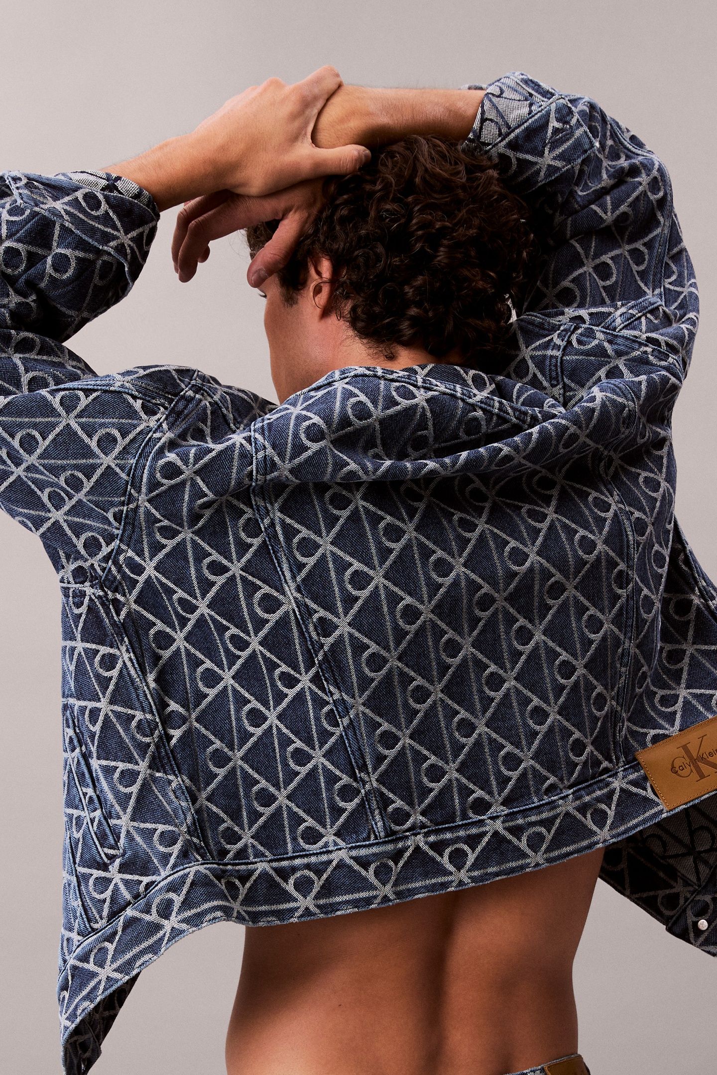 90S JACKET INDIGO EMBLEM 5