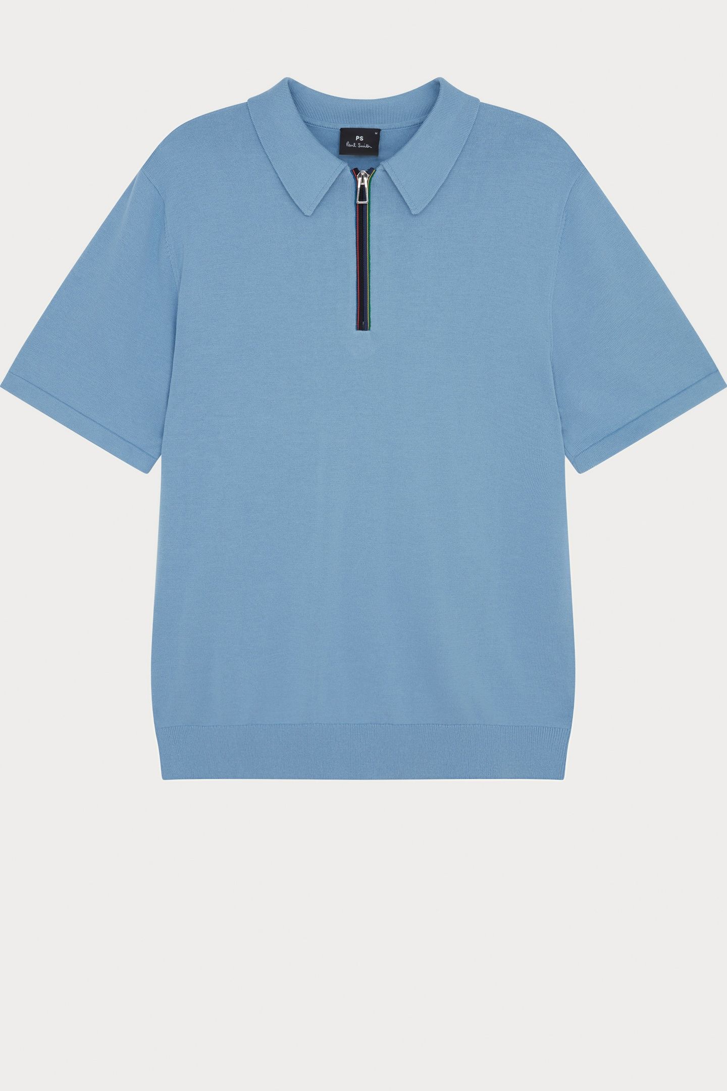 MENS SWEATER SS POLO LIGHT BLUE 5