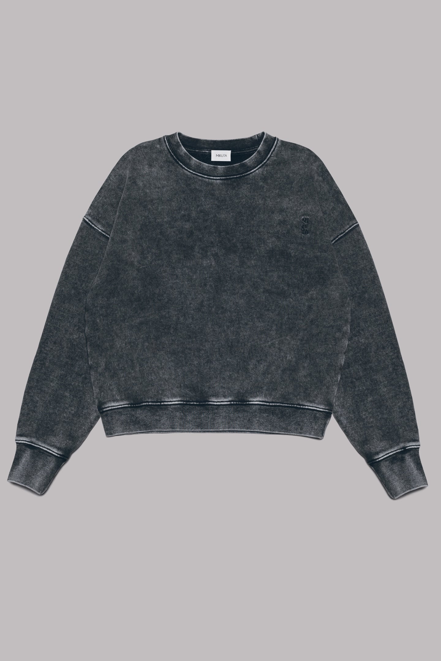 THE MARBLE GREY COZY BASE SWEATER 2