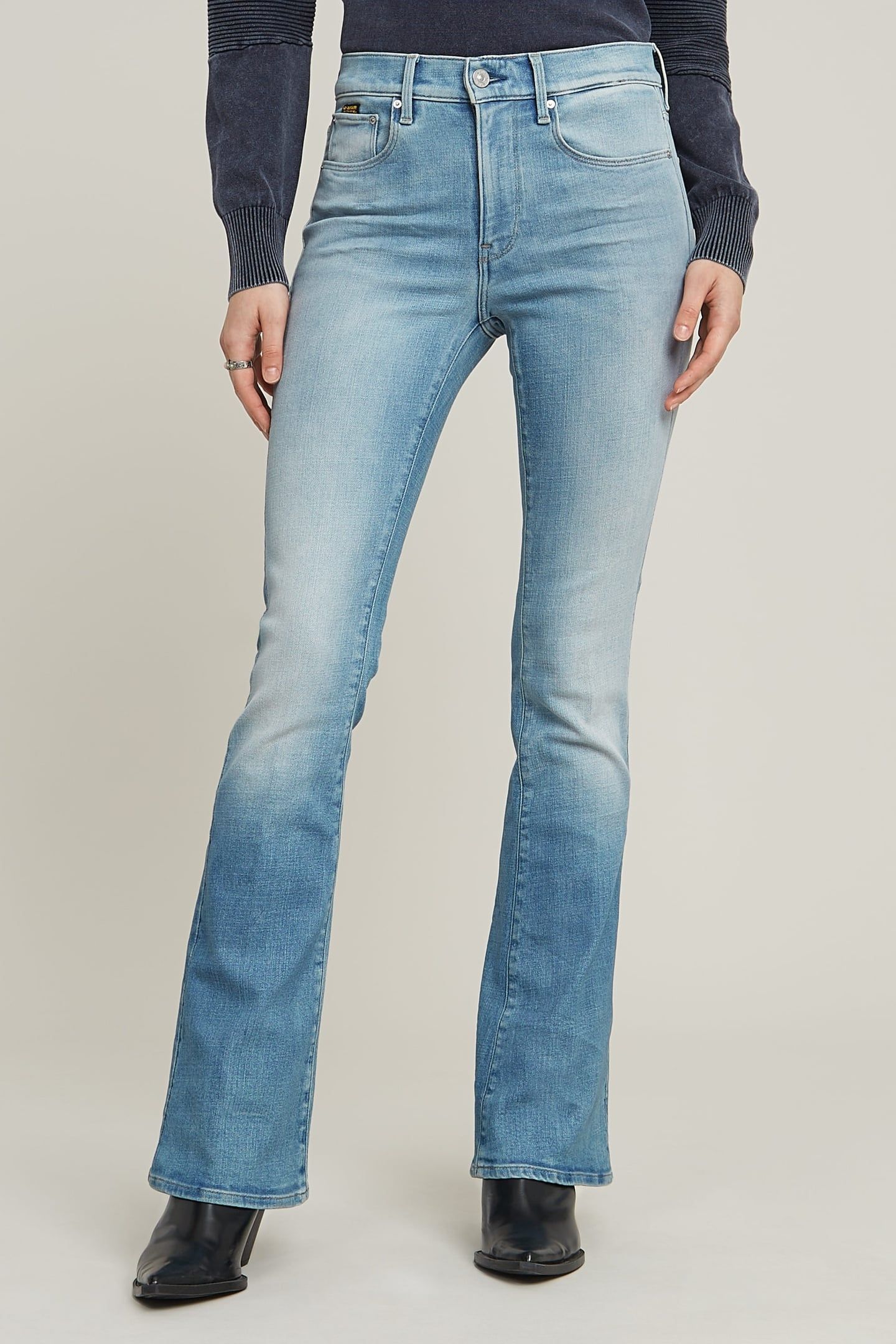 3301 FLARE LIGHT/PASTEL BLUE 1