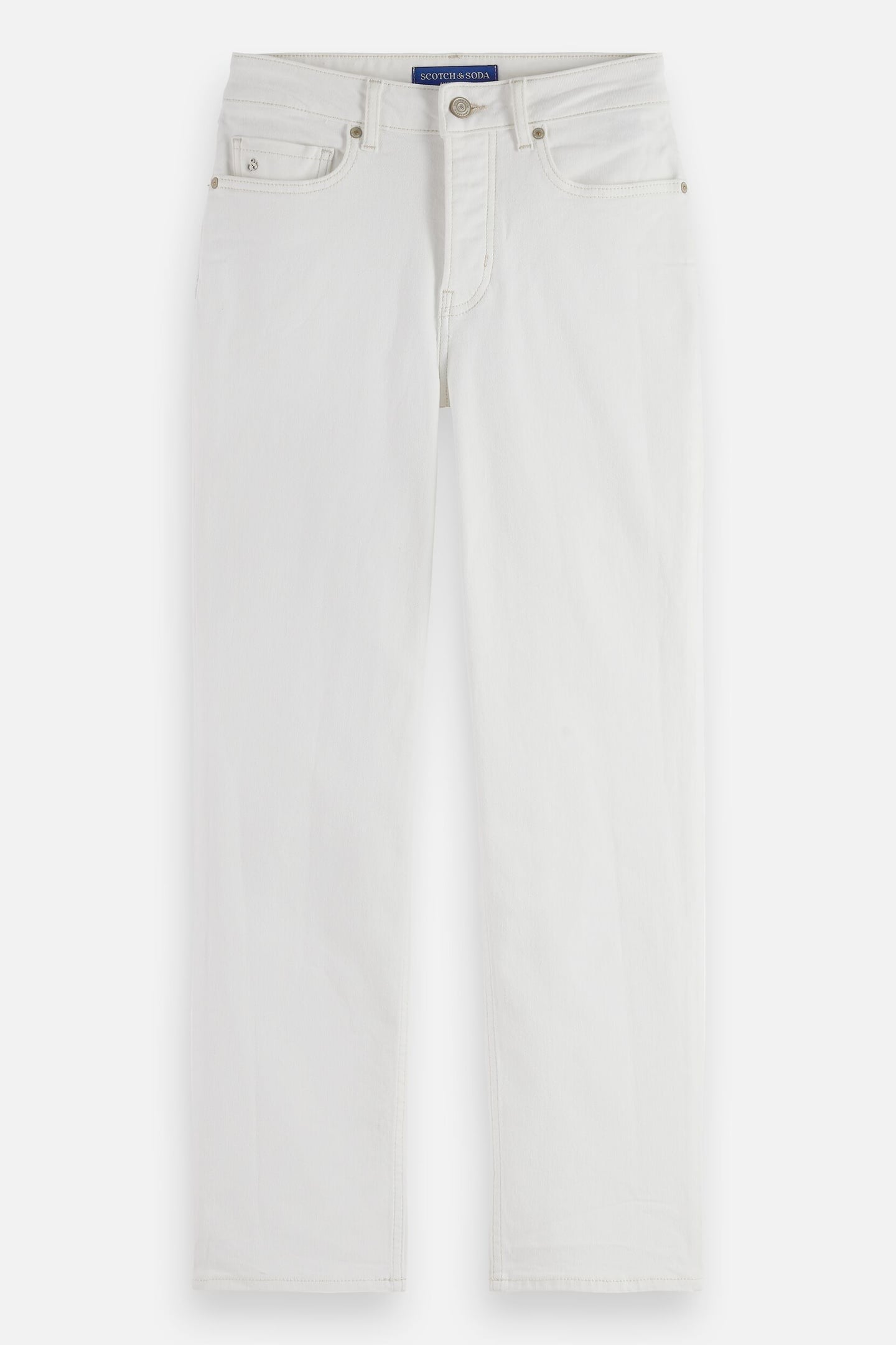 THE SKY STRAIGHT JEANS COOL WHITE 4