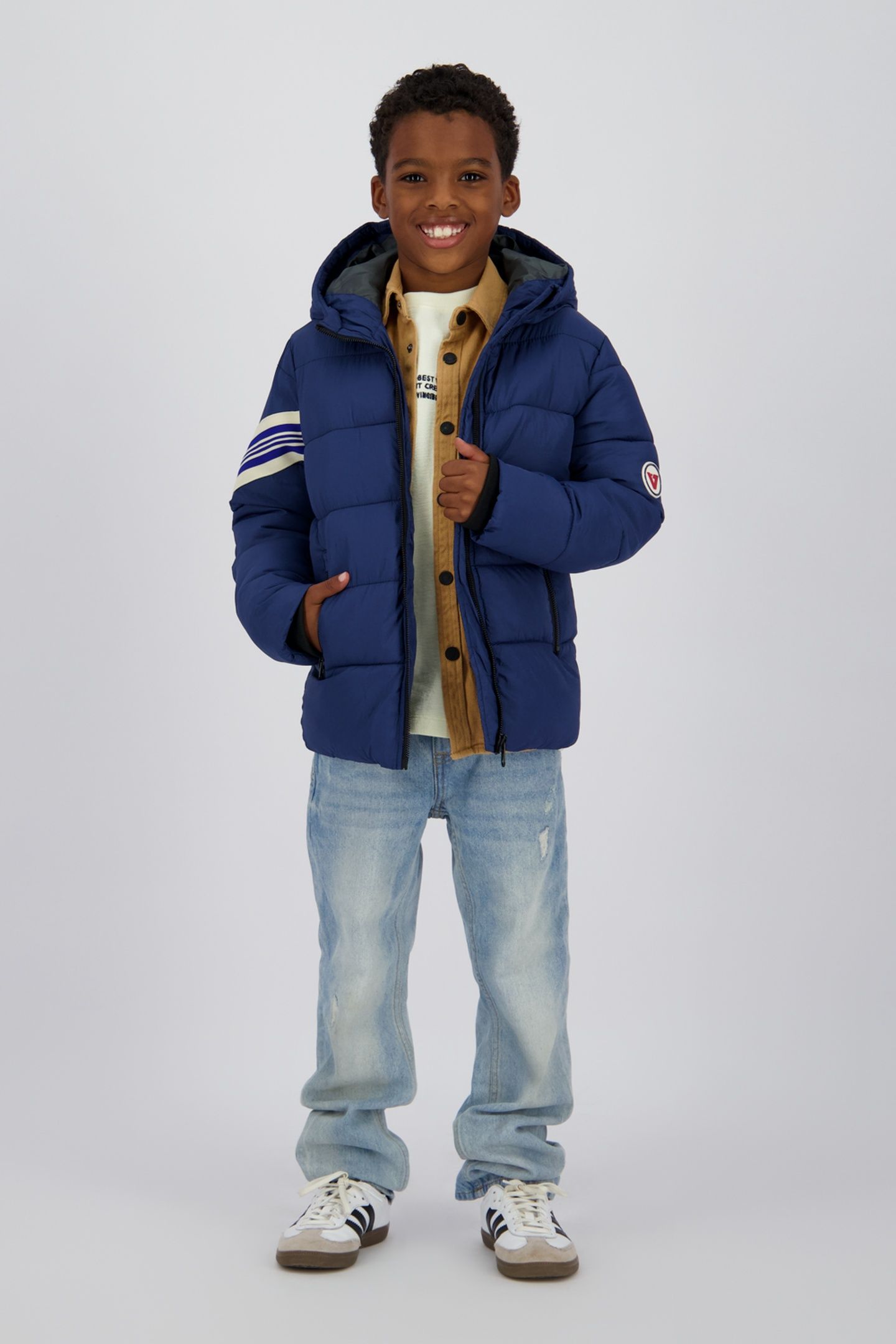 BOYS TONCO JACKET OUTDOOR NAVY 1