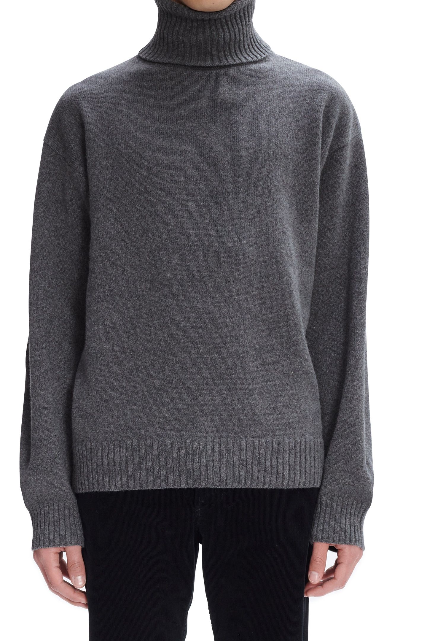 UNISEX SWEATER MARC HEATHERED GREY 1
