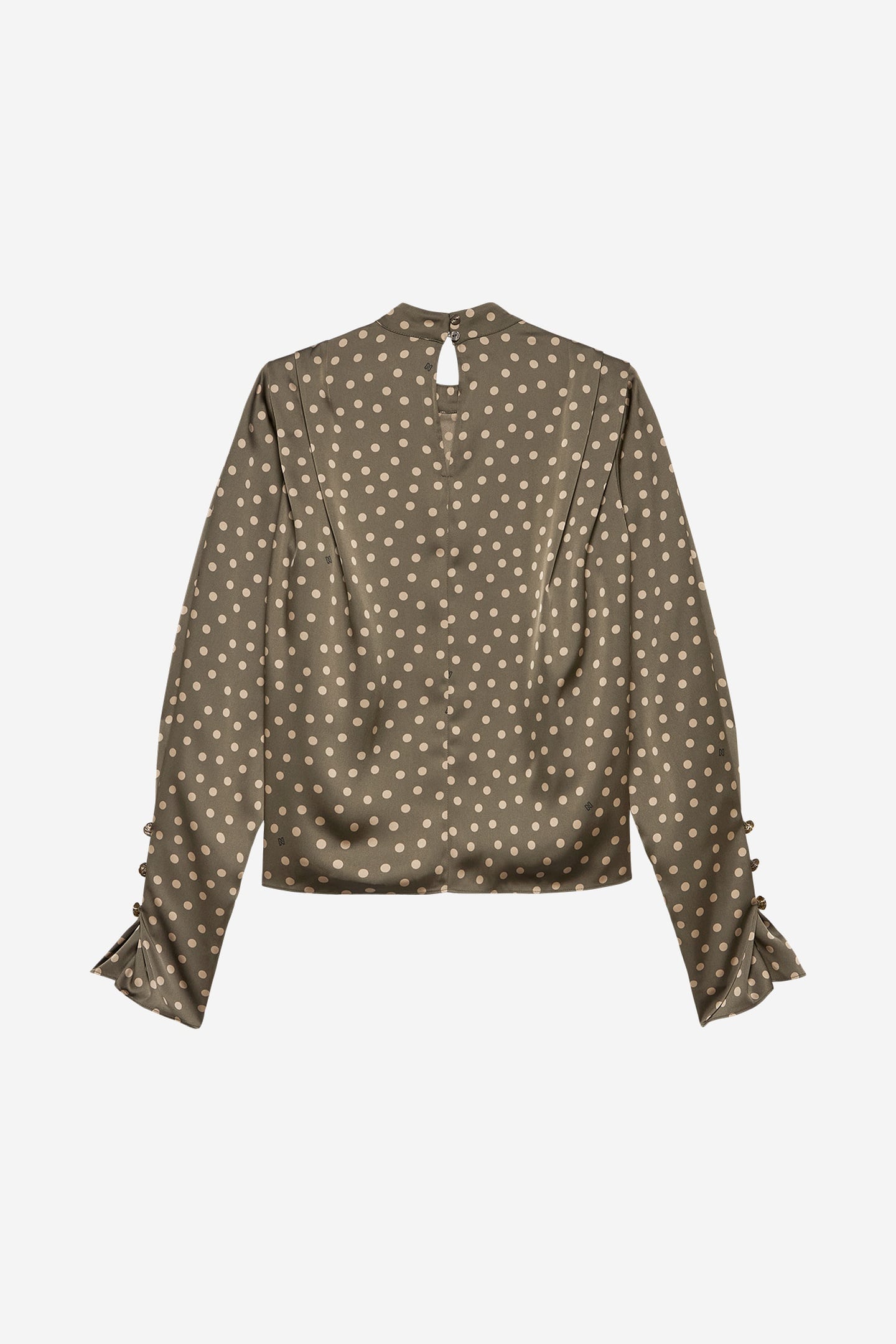 HINDIRA BLOUSE ARMY BROWN 3