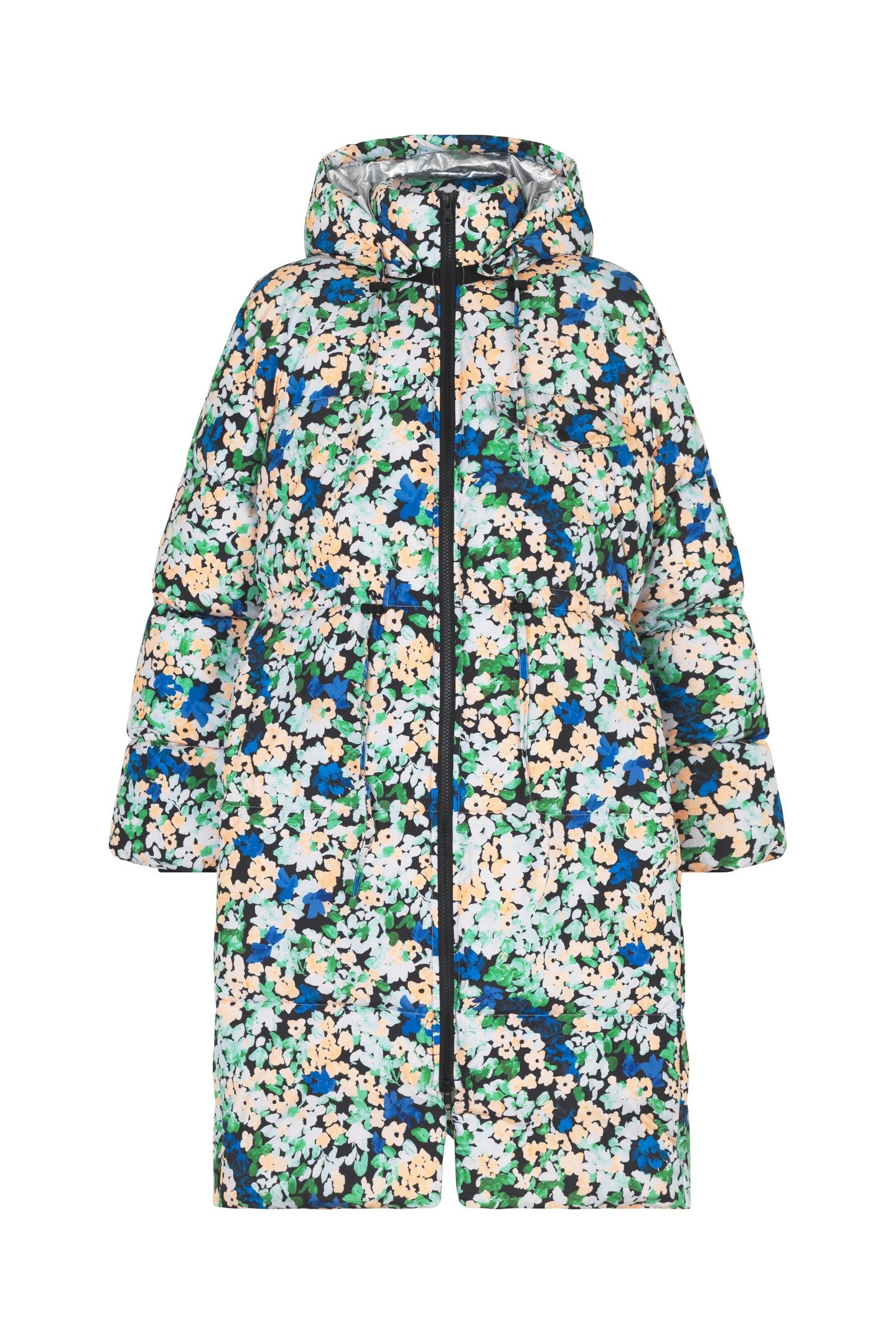 OAK PADDED OUTERWEAR FLORAL POINTILLISM 3