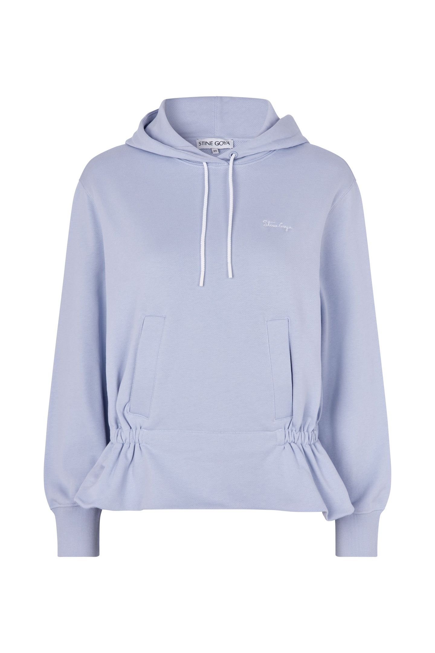 CINCHED WAIST SWEATSHIRT BRUNNERA BLUE 1