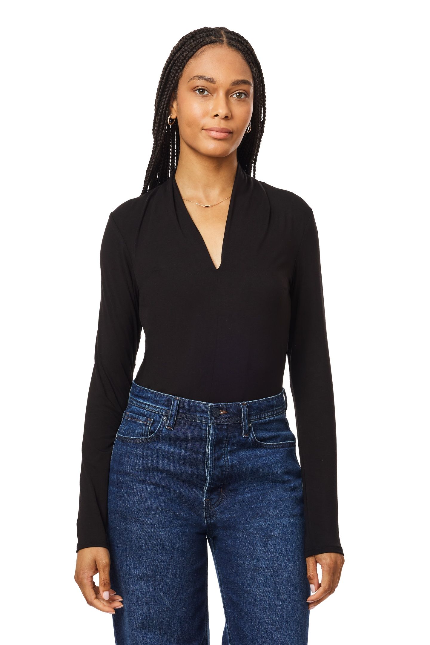 V NECK BLACK NIGHT 1