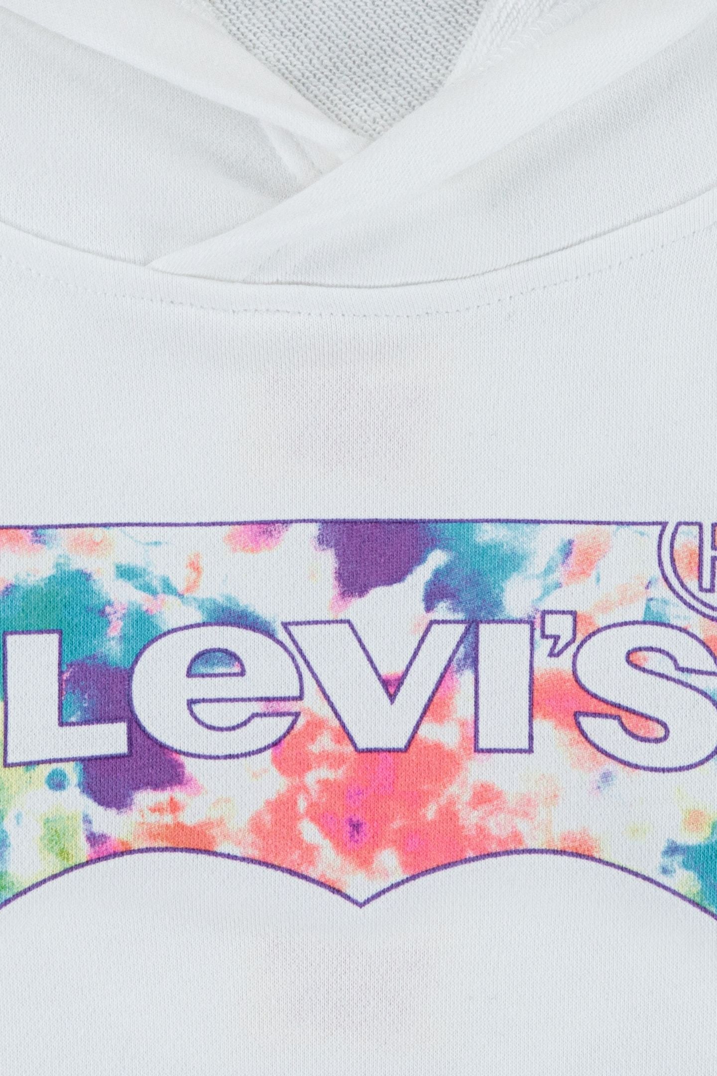 BOYS GRAPHIC PULLOVER HOODIE WHITE 3