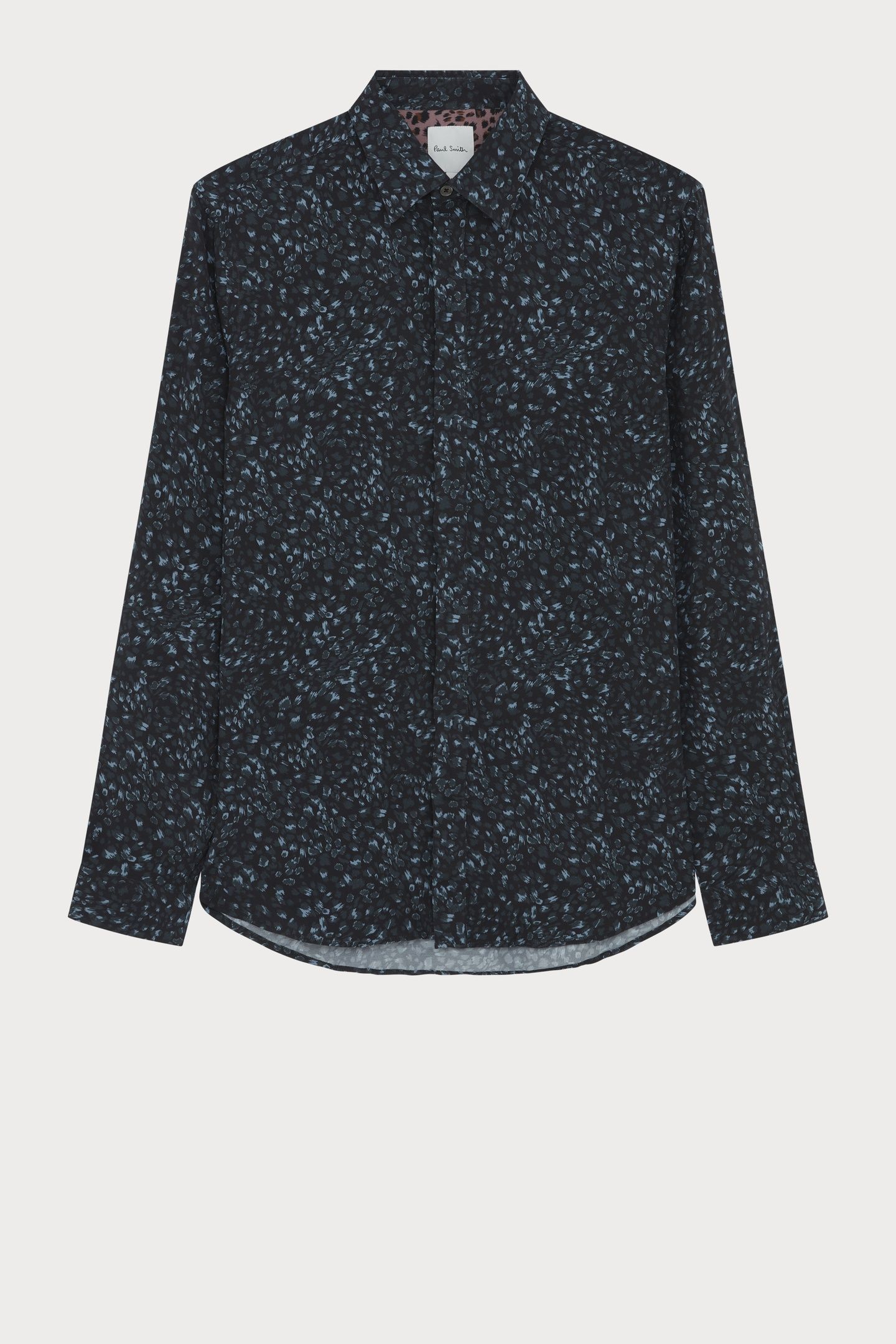 MENS S/C SLIM FIT SHIRT VERY DARK NAVY 6