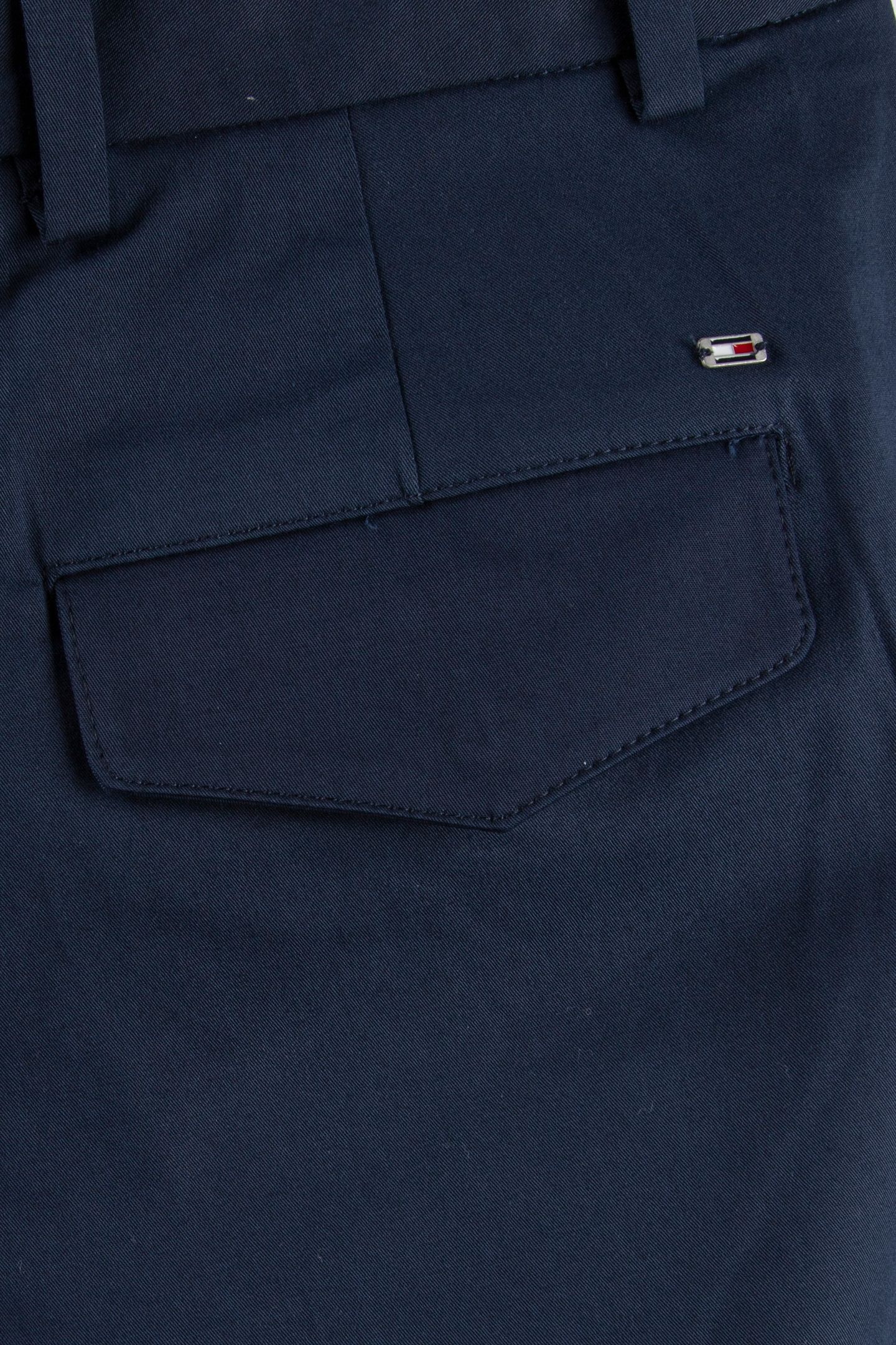 COTTON WIDE LEG PANTS DARK NIGHT NAVY 5