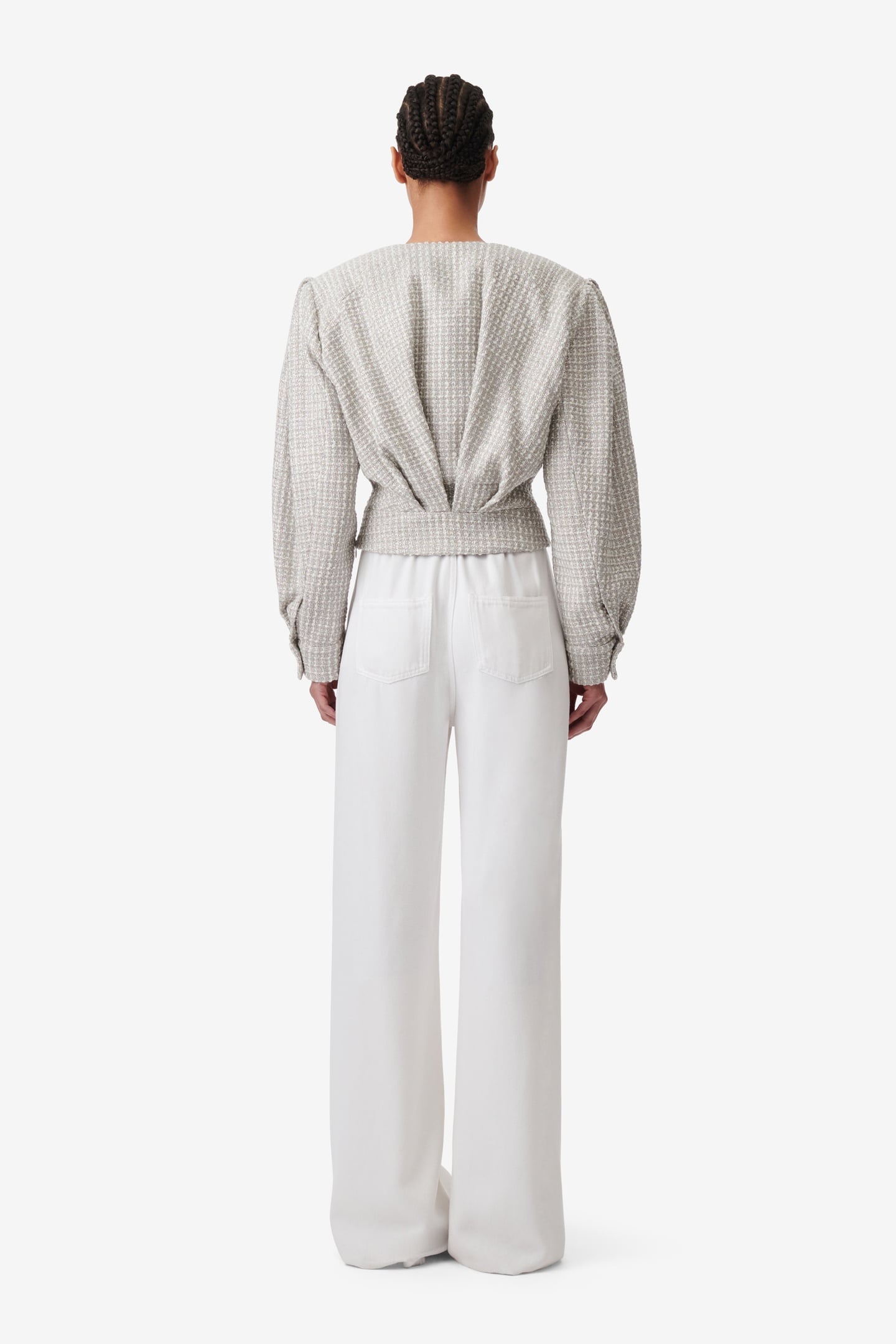 JILLA TOP SILVER/WHITE 2