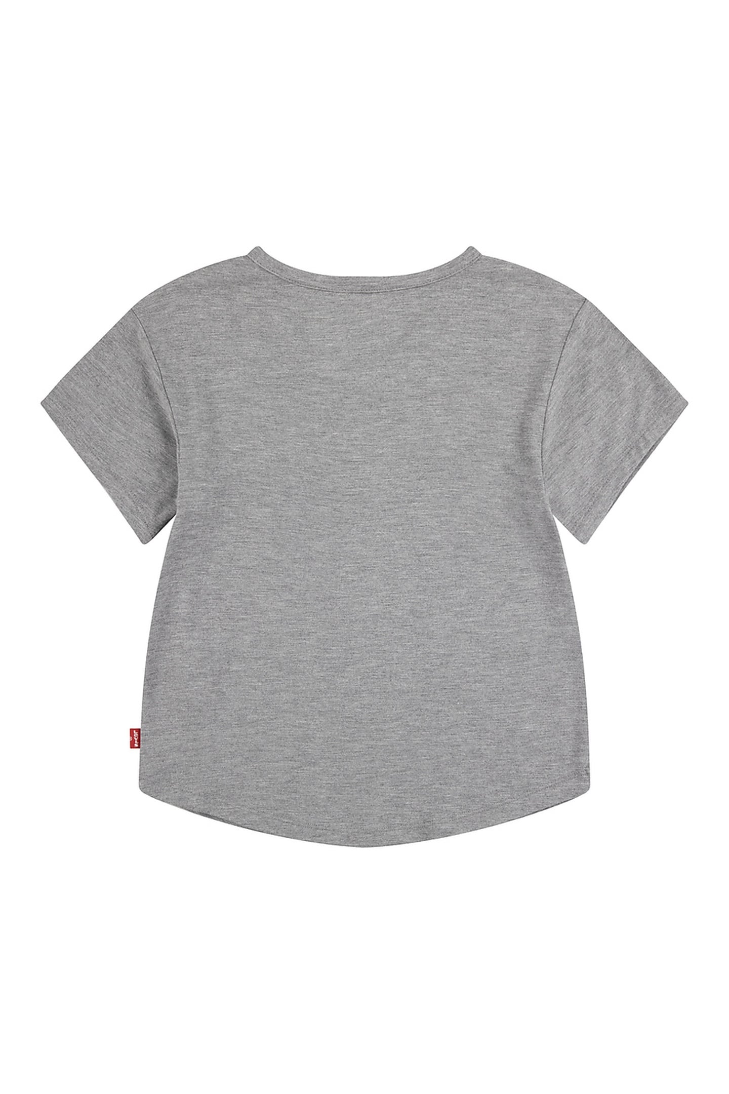 GIRLS NEW FAVORITE SS TEE DARK GREY HEATHER 2