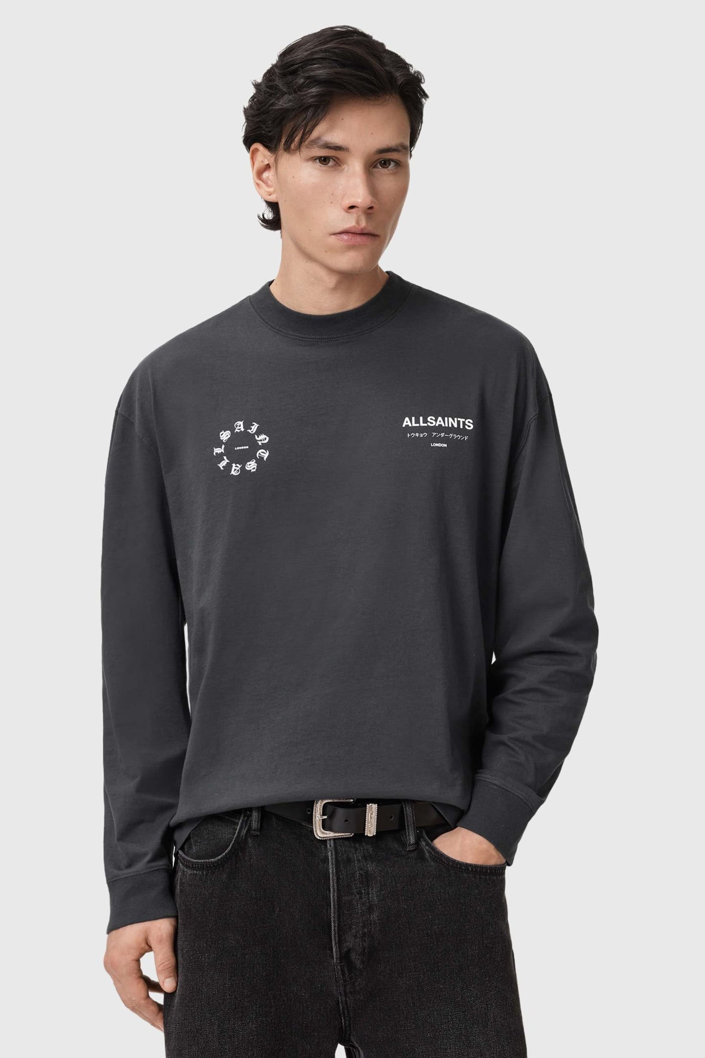 KINDRED LS CREW WASHED BLACK 7