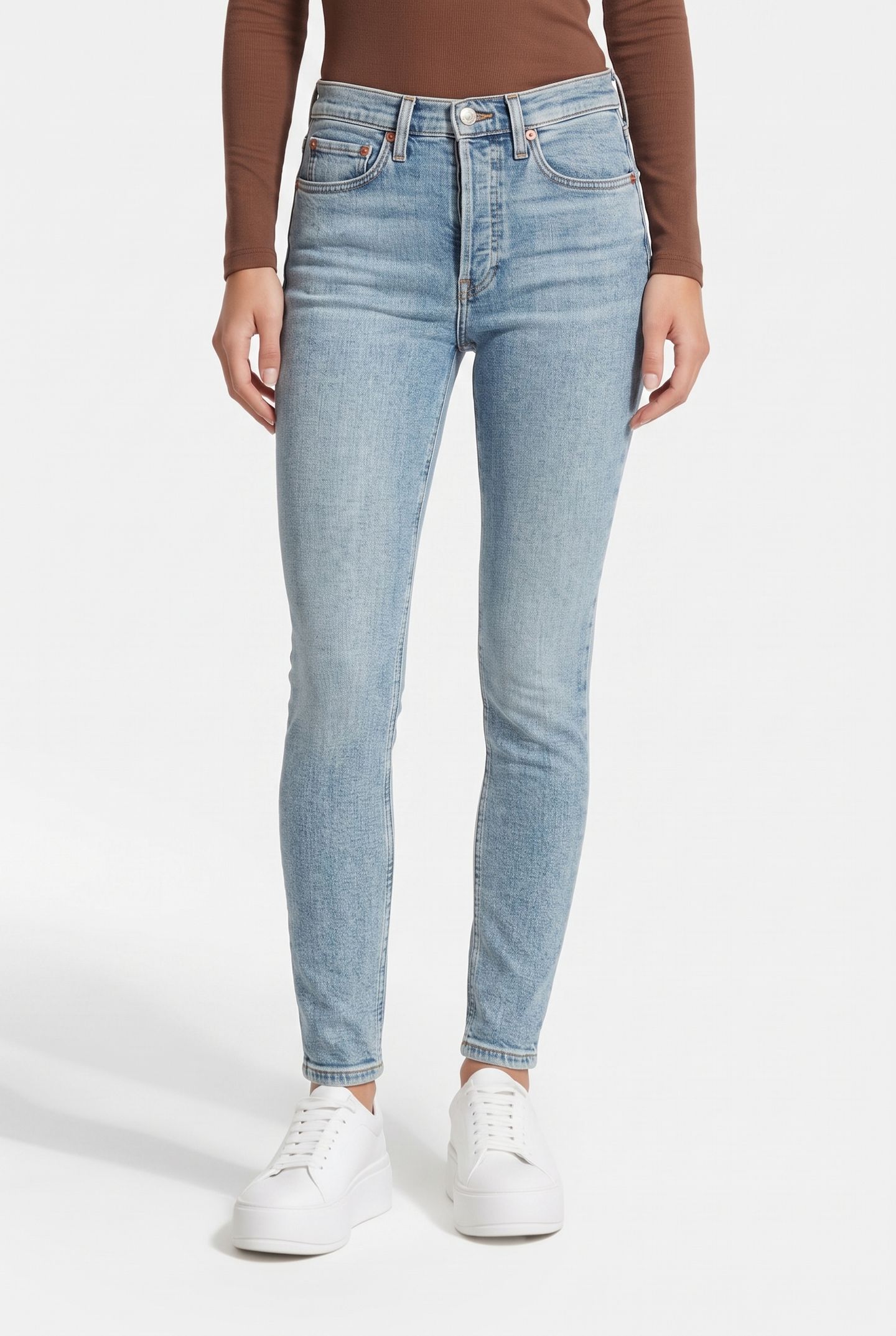 90S HIGH RISE ANKLE CROP MID 90S 1