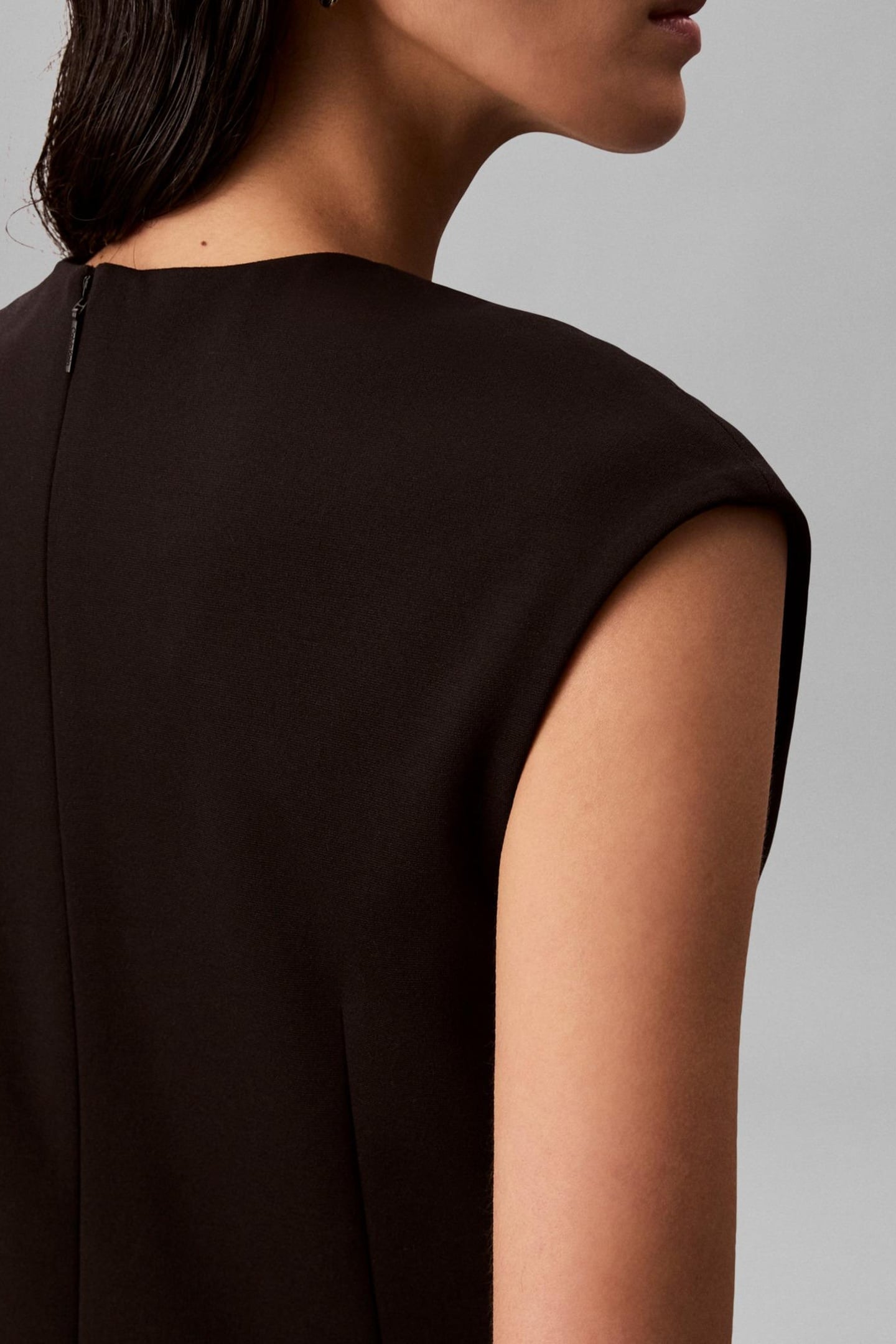 PONTE BODYCON MINI DRESS BLACK 5