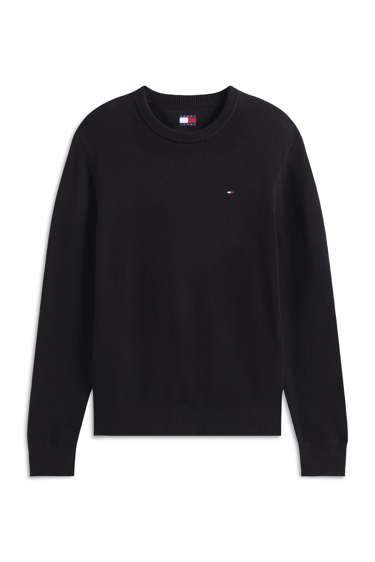 TJM SLIM ESSENTIAL SWEATER BLACK 4