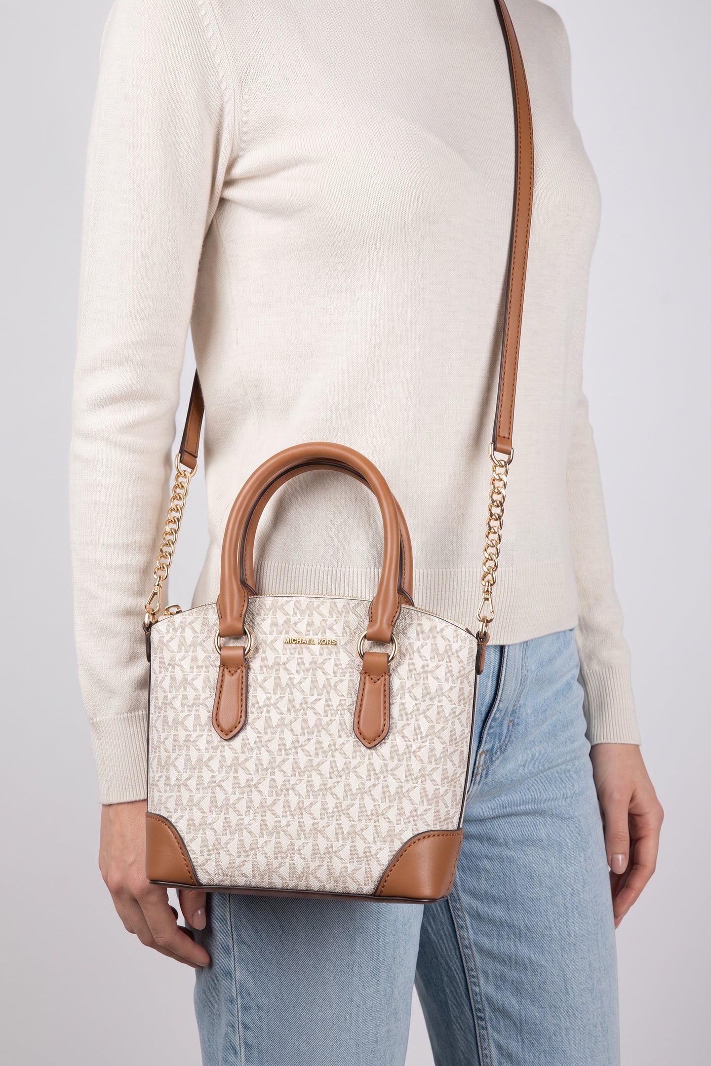 SMALL NS DOME MESSENGER VANILLA/ACORN 3