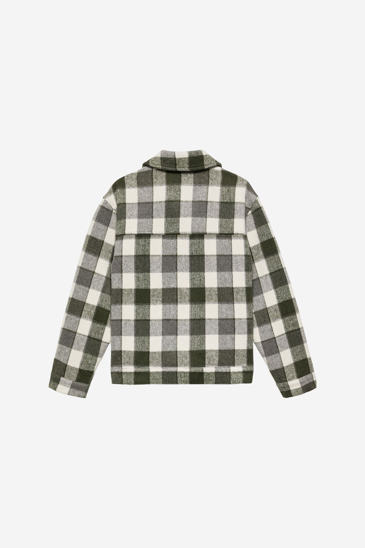 DANNI PLAID JACKET BRONZE GREEN 2