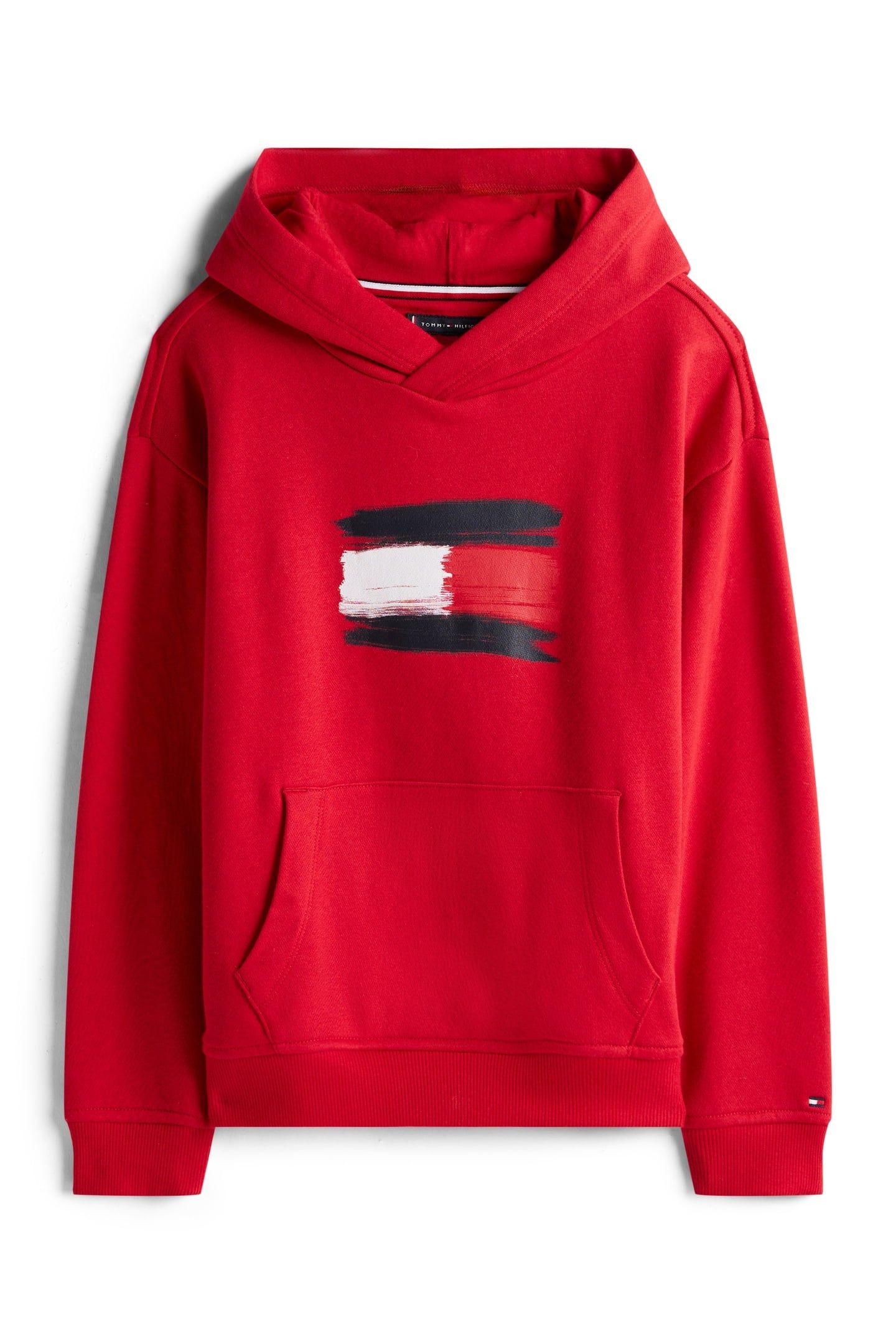 BOYS FLAG HOODIE MEDIUM RED 4