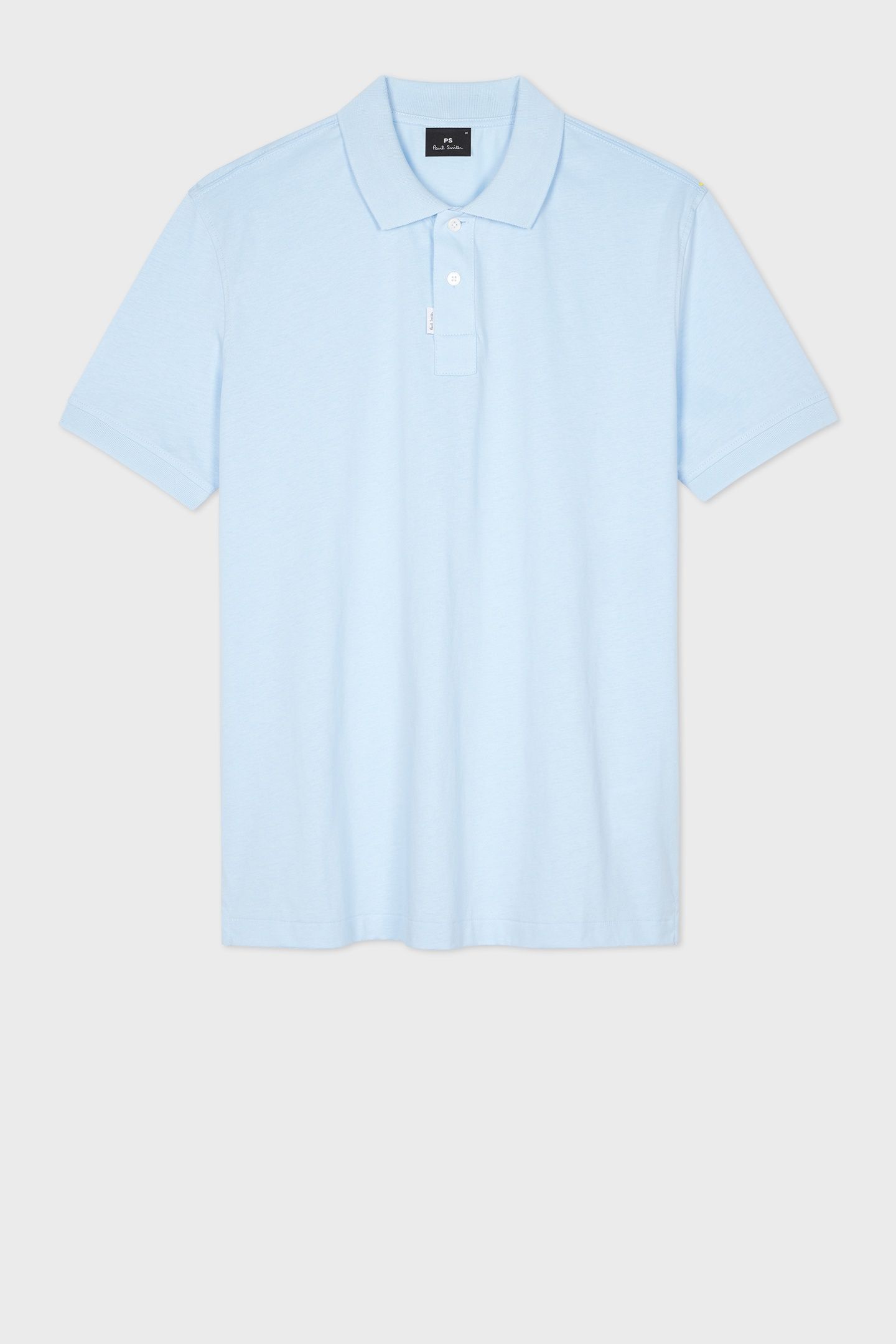 MENS SS REG FIT POLO SHIRT LIGHT BLUE 1