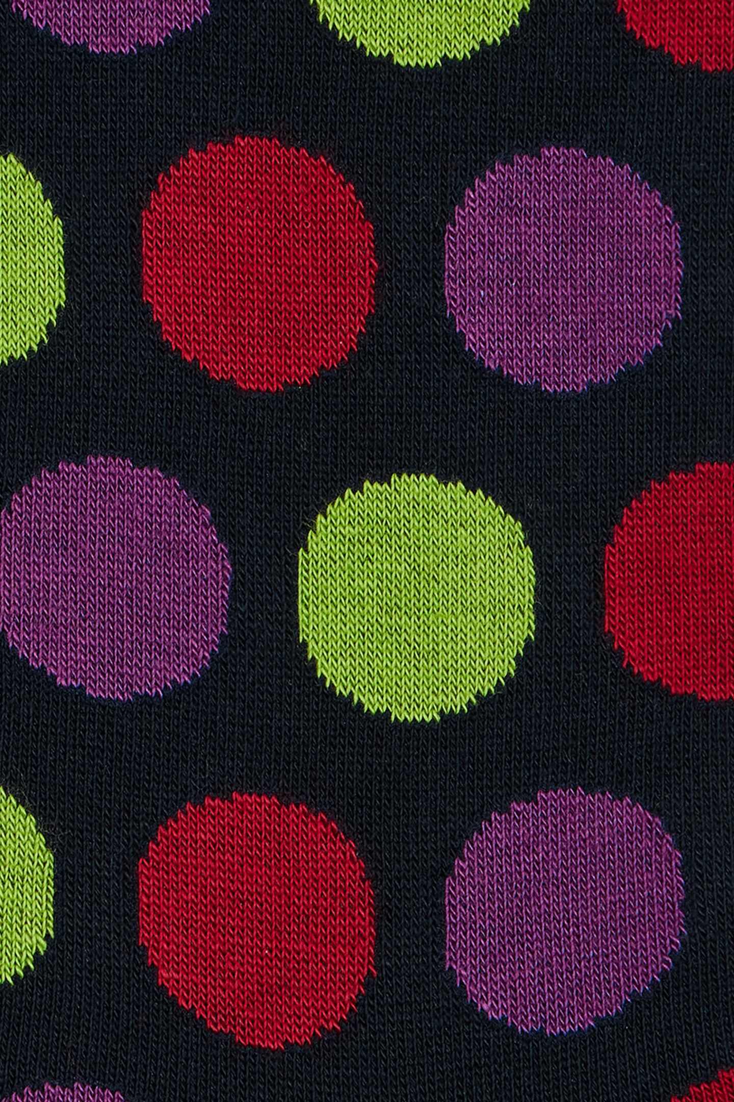 MEN SOCK ILARIO POLKA NAVY 5