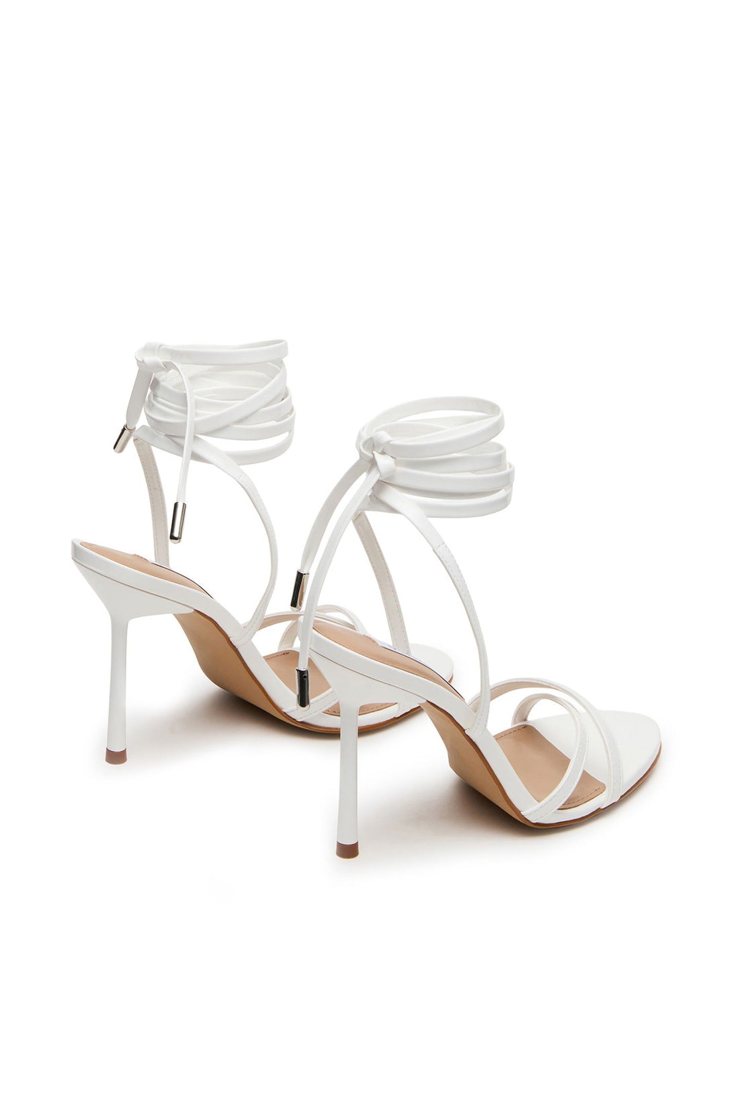 NERI SANDALS WHITE PATENT 3