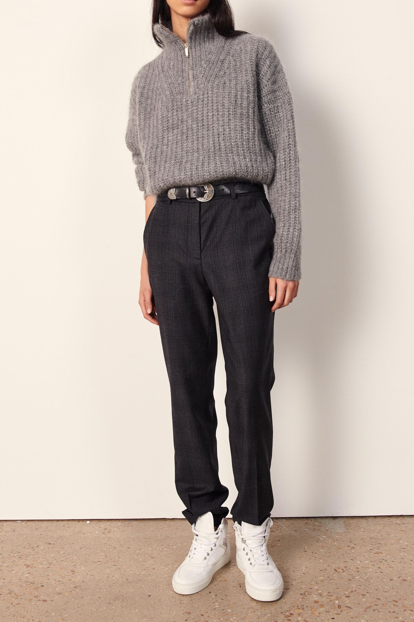 SKINNY TROUSERS ANTHRACITE 4