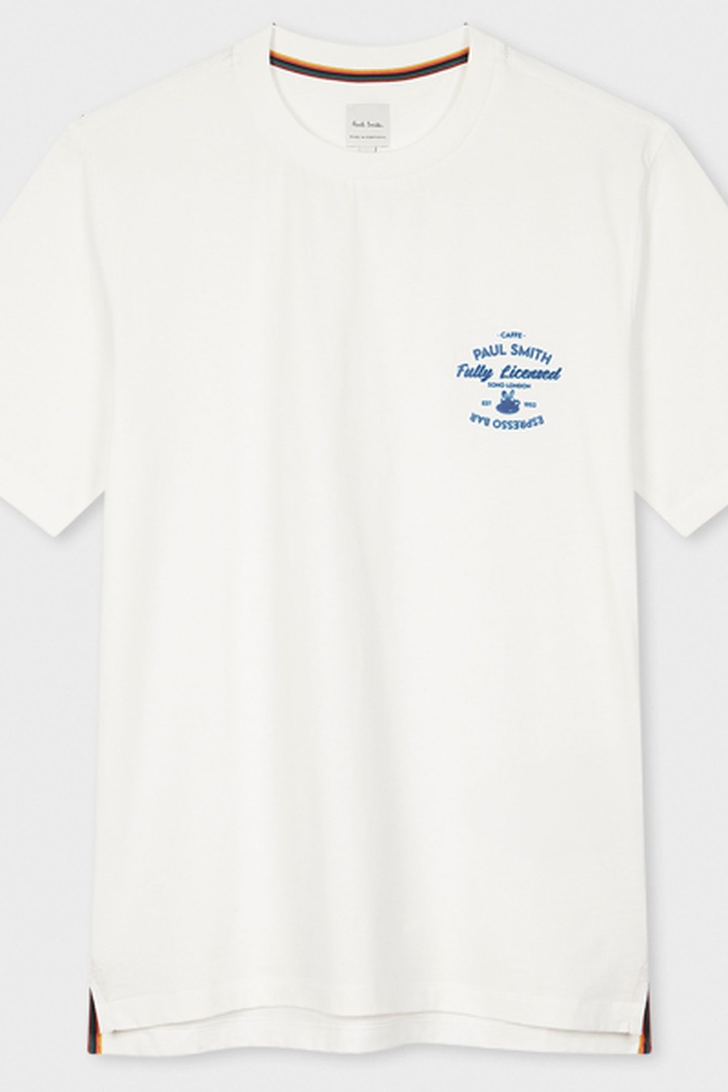 MENS ESPRESSO BAR PRINT TSHIRT WHITE 2