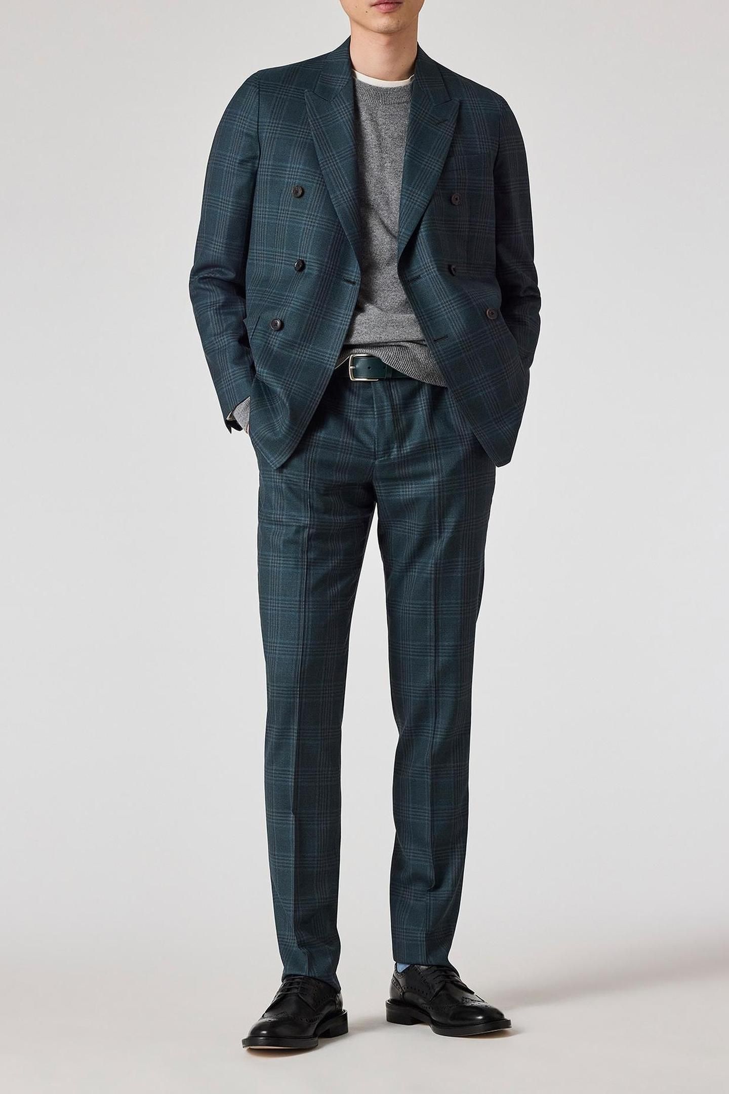 MENS DB JACKET PETROL GREEN 2