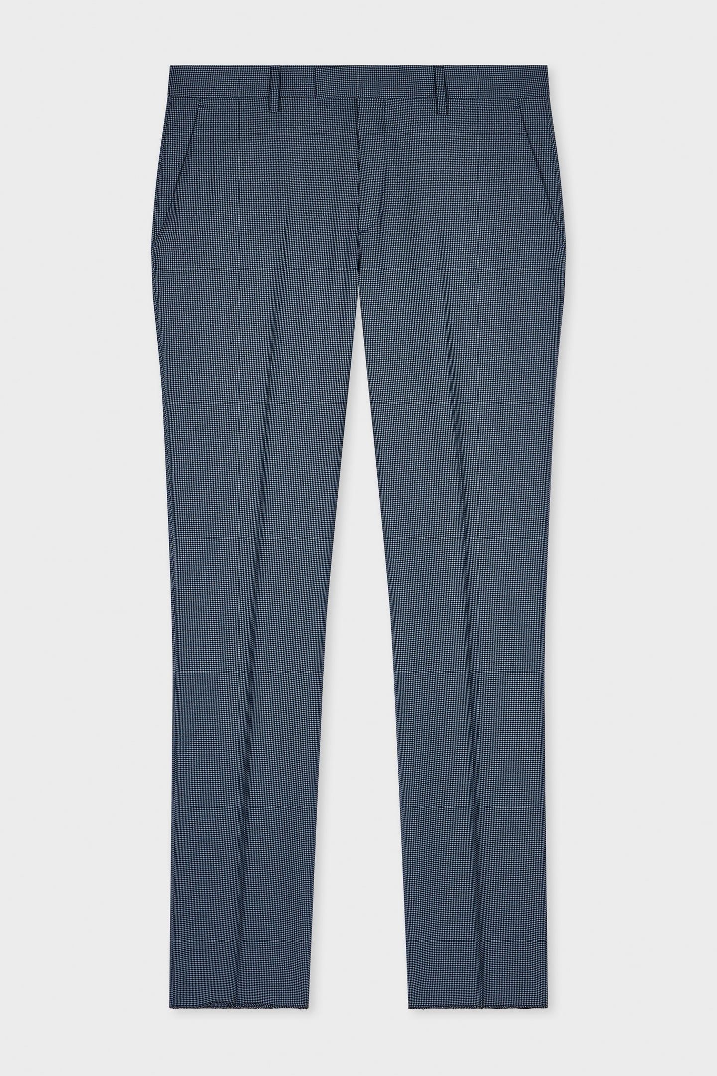 MENS SLIM FIT TROUSER BLUE 4