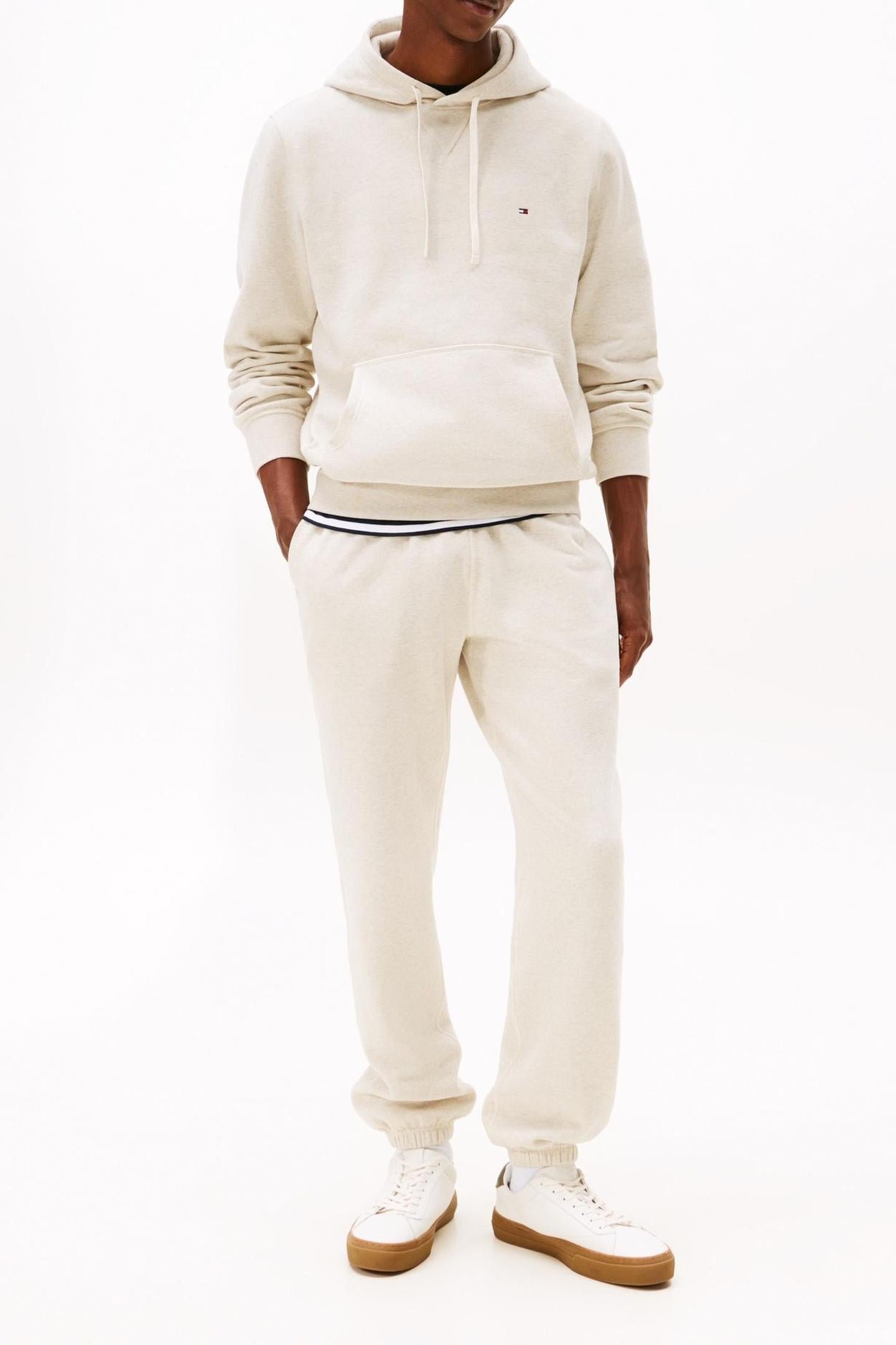 ESSENTIAL SEASONAL FLEECE HEATHERED OATMILK 1