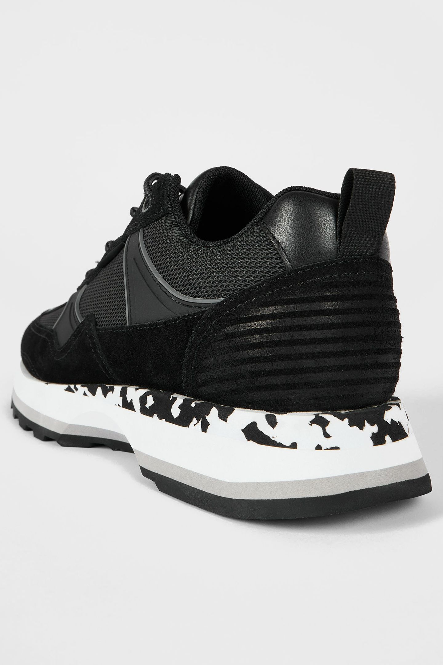 MENS SHOE BANKS BLACK BLACK 4