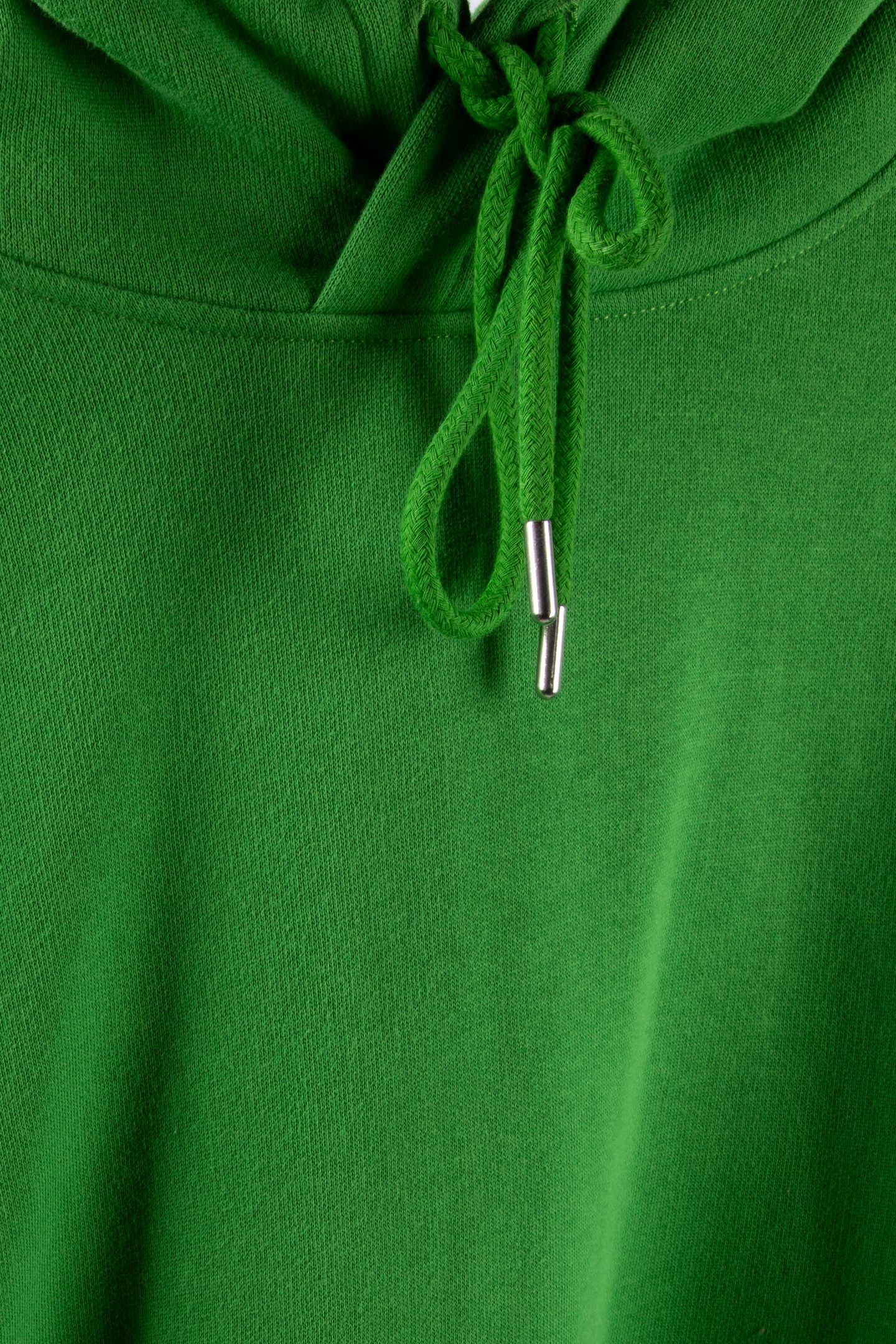 LOVER BRUSHED TERRY HOODIE GREEN 4