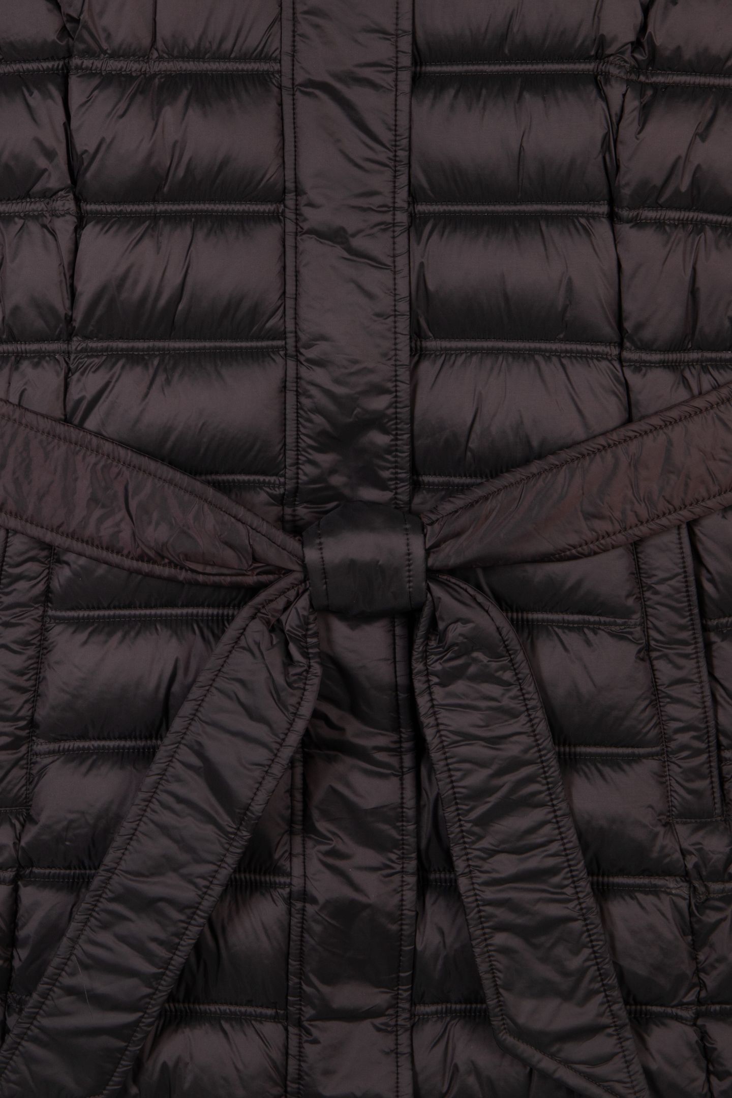 BELTED LONGLINE PACKABLE CHOCOLATE 4