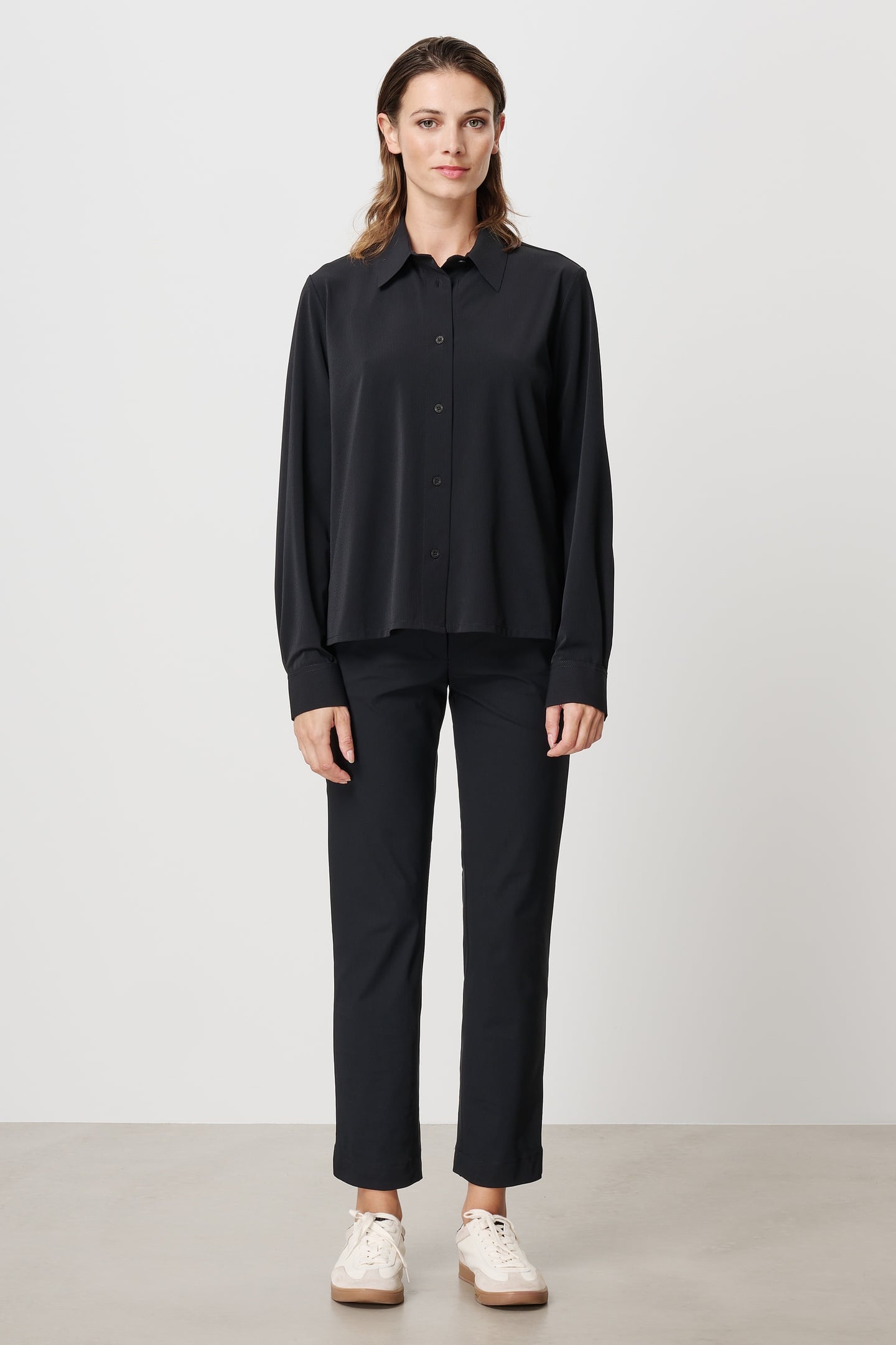 AVON BOXY RIB SHIRT BLACK 3