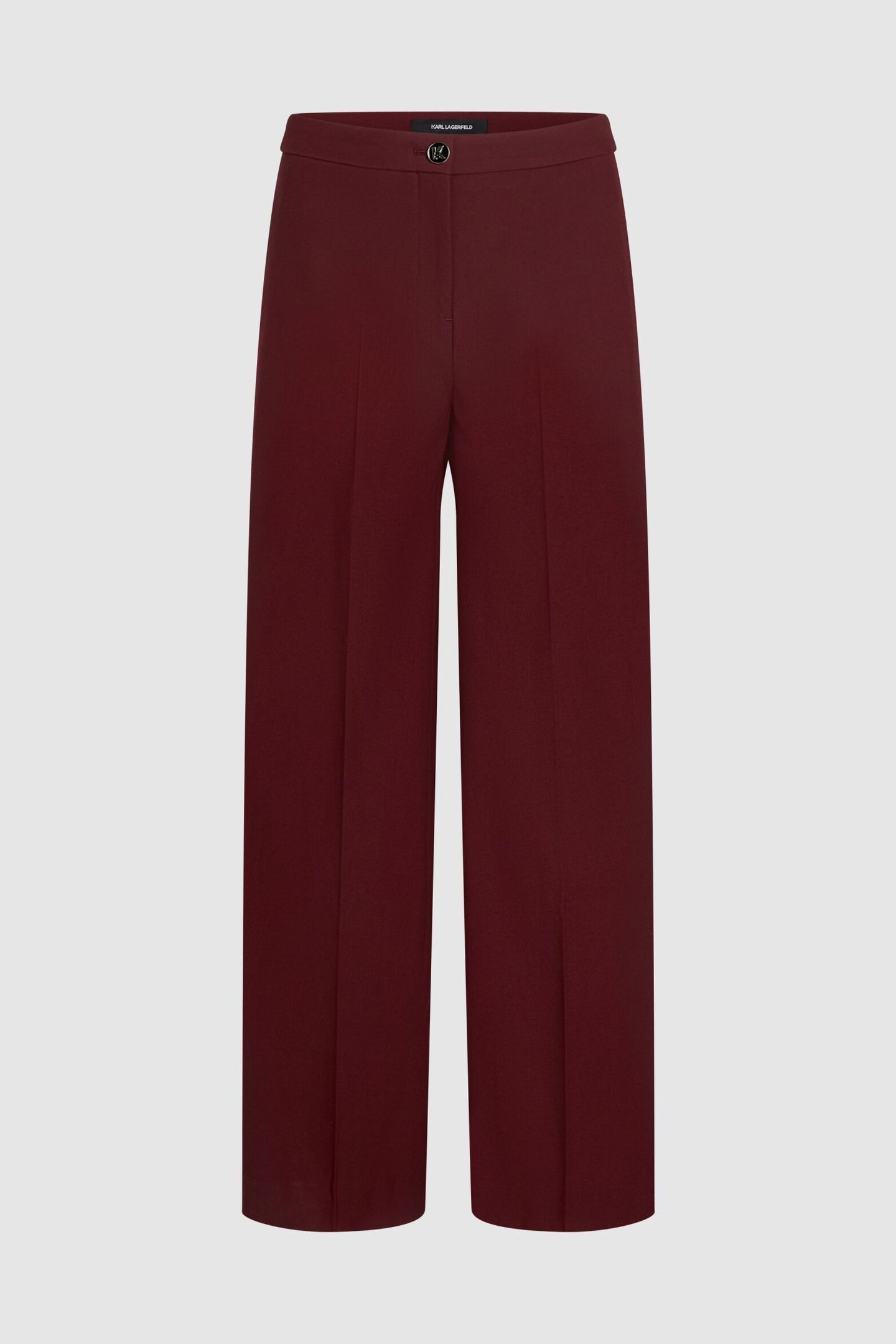 K BUTTON STRAIGHT PANTS TAWNY PORT 1